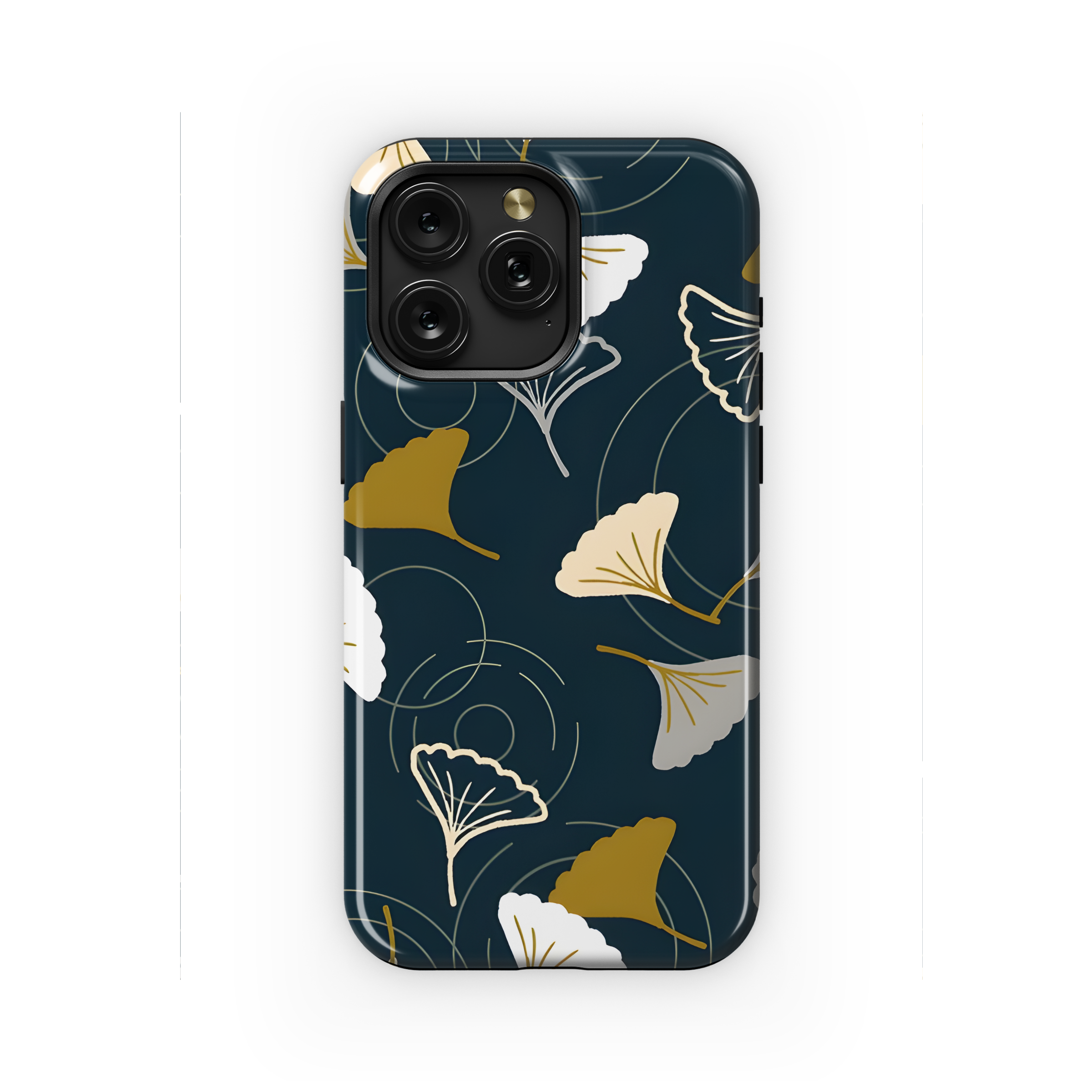 Autumn Ginkgo Leaves Pattern Phone Case iPhone Samsung Cover Pixel 2280