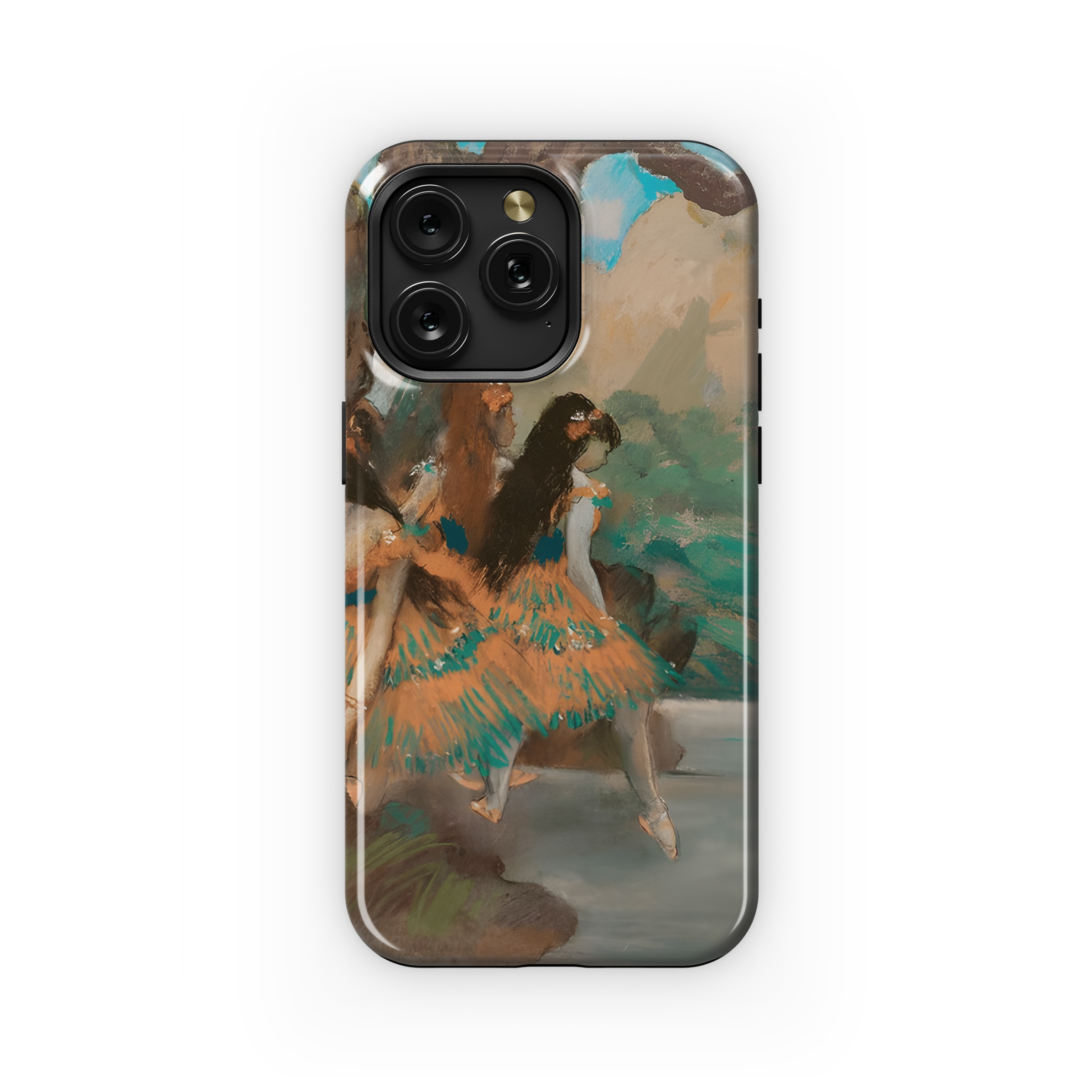 Ballet Dancers Painting Phone Case iPhone Samsung Cover Pixel 2407