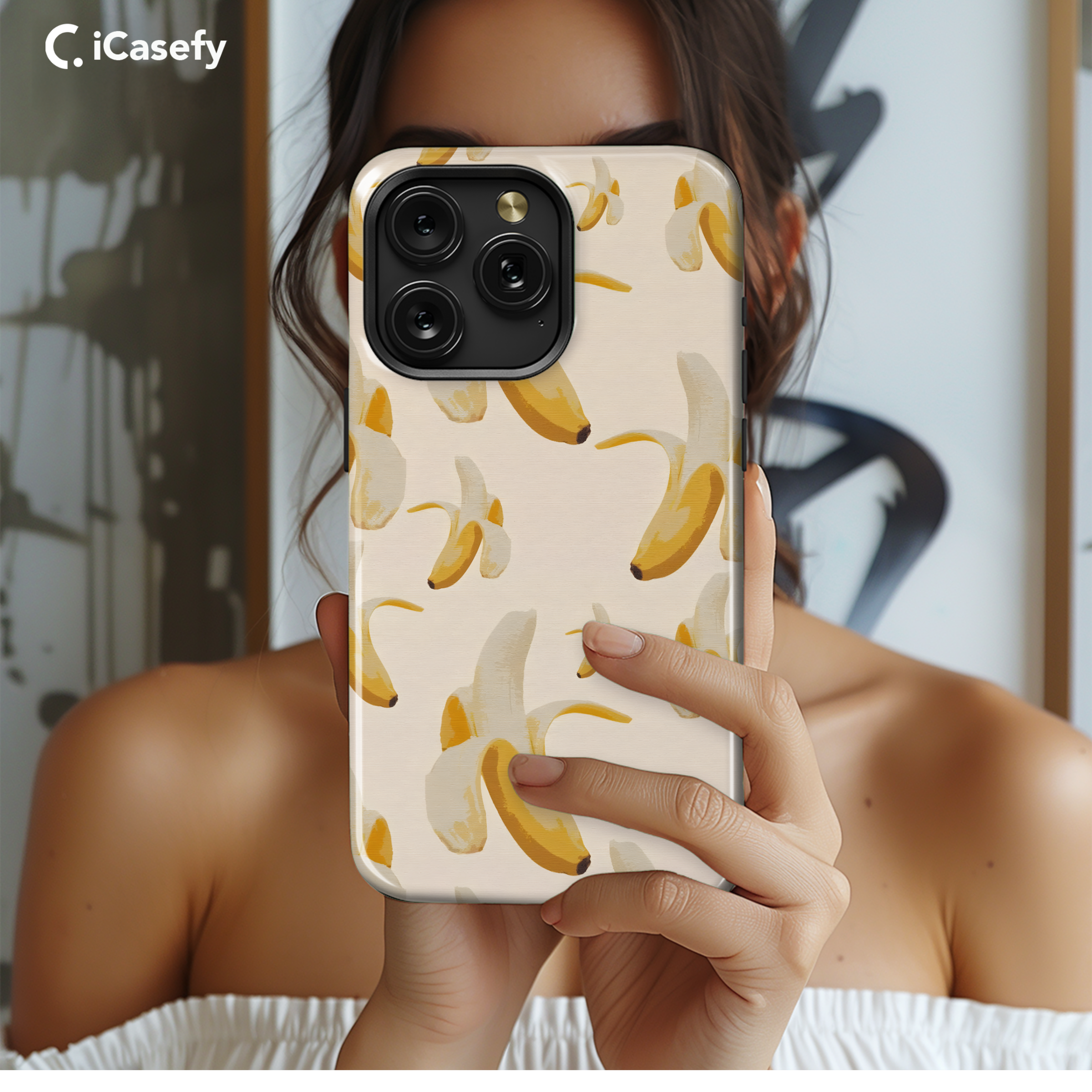 Bannana Fall Phone Case iPhone Samsung Cover Pixel 1956