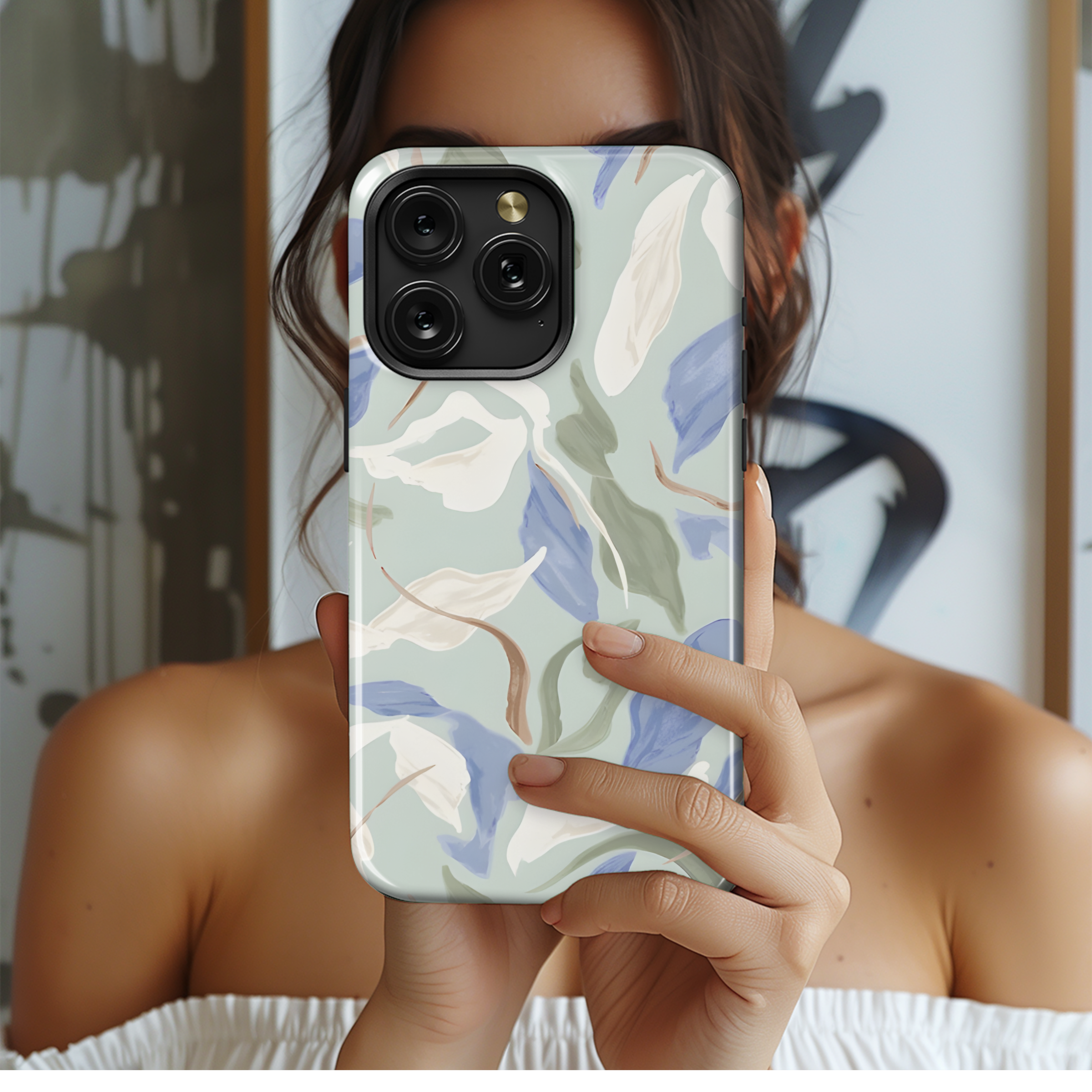 Batik Tie Dye Phone Case iPhone Samsung Cover Pixel 2600