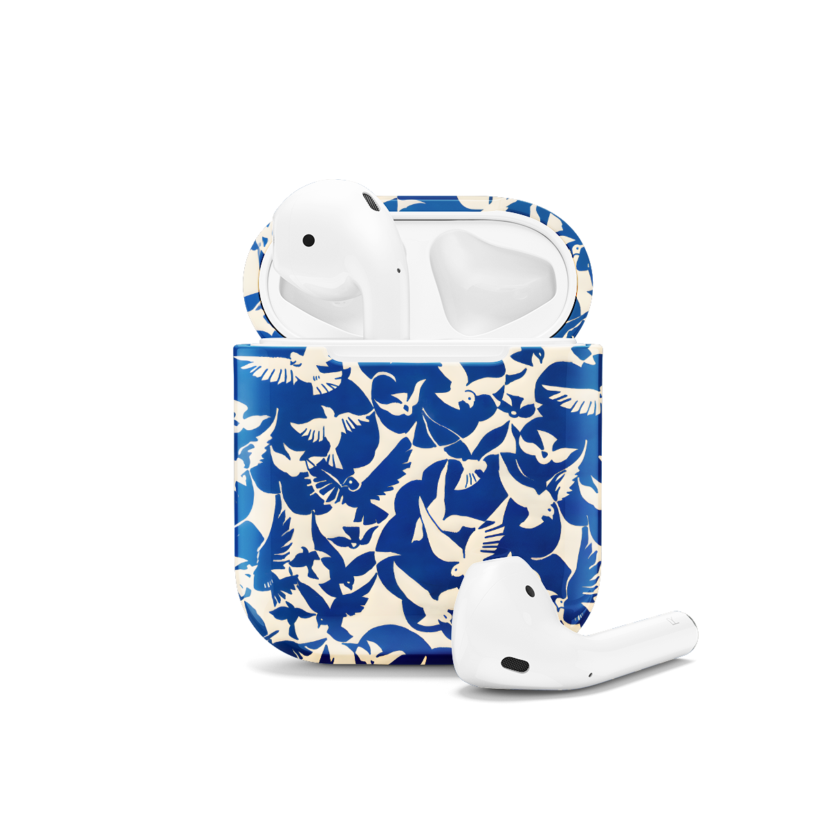 Blue birds AirPods Case AirPods Pro AirPods Pro 2 AirPods 3 AirPods 2 Glossy 1483