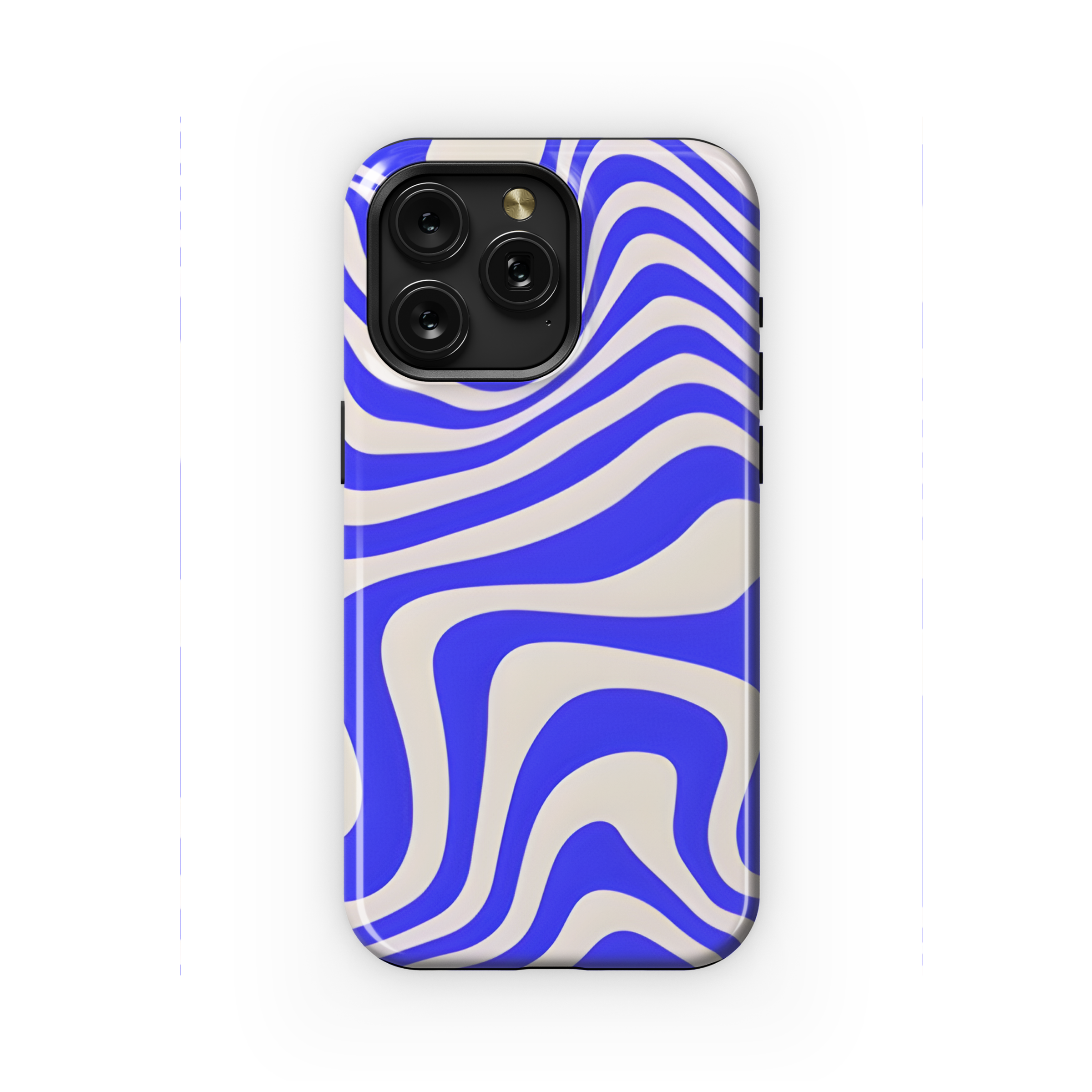 Blue Psychedelic Retro Phone Case iPhone Samsung Cover Pixel 2150