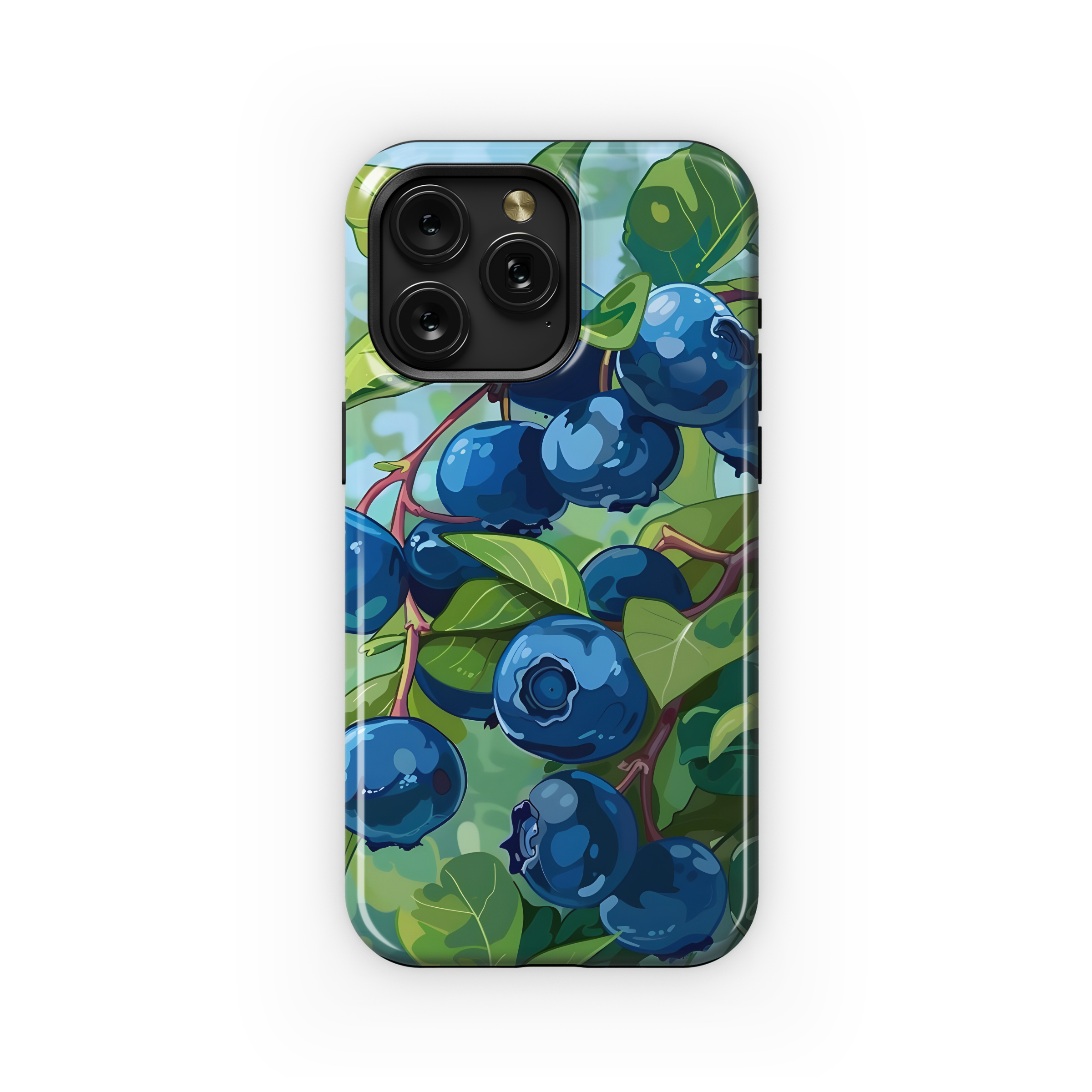 Blueberry Branch Delight
 Phone Case iPhone Samsung Cover Pixel 4141