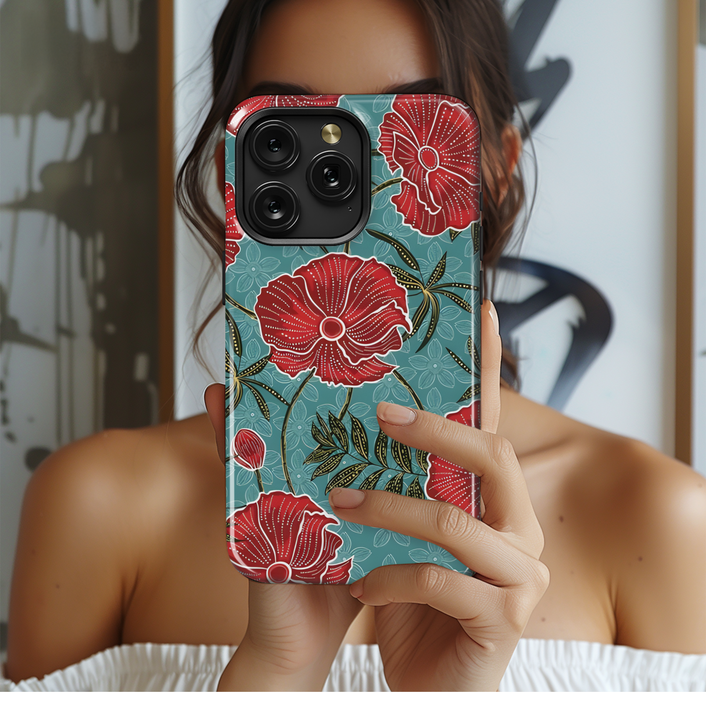 Bohemian Bali Inspired Phone Case iPhone Samsung Cover Pixel 3792