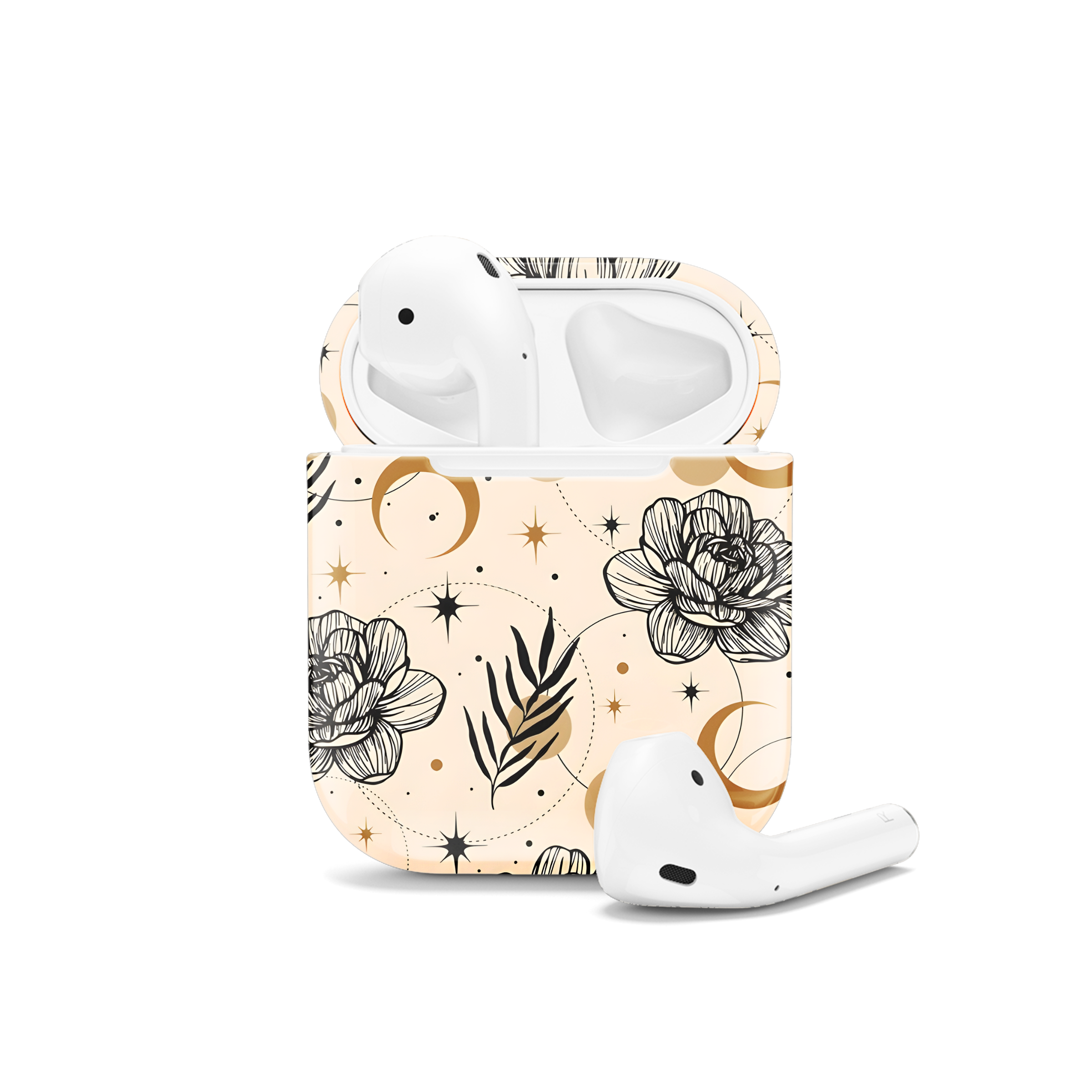 Bohemian Magic Pattern AirPods Case AirPods Pro AirPods Pro 2 AirPods 3 AirPods 2 Glossy 2138