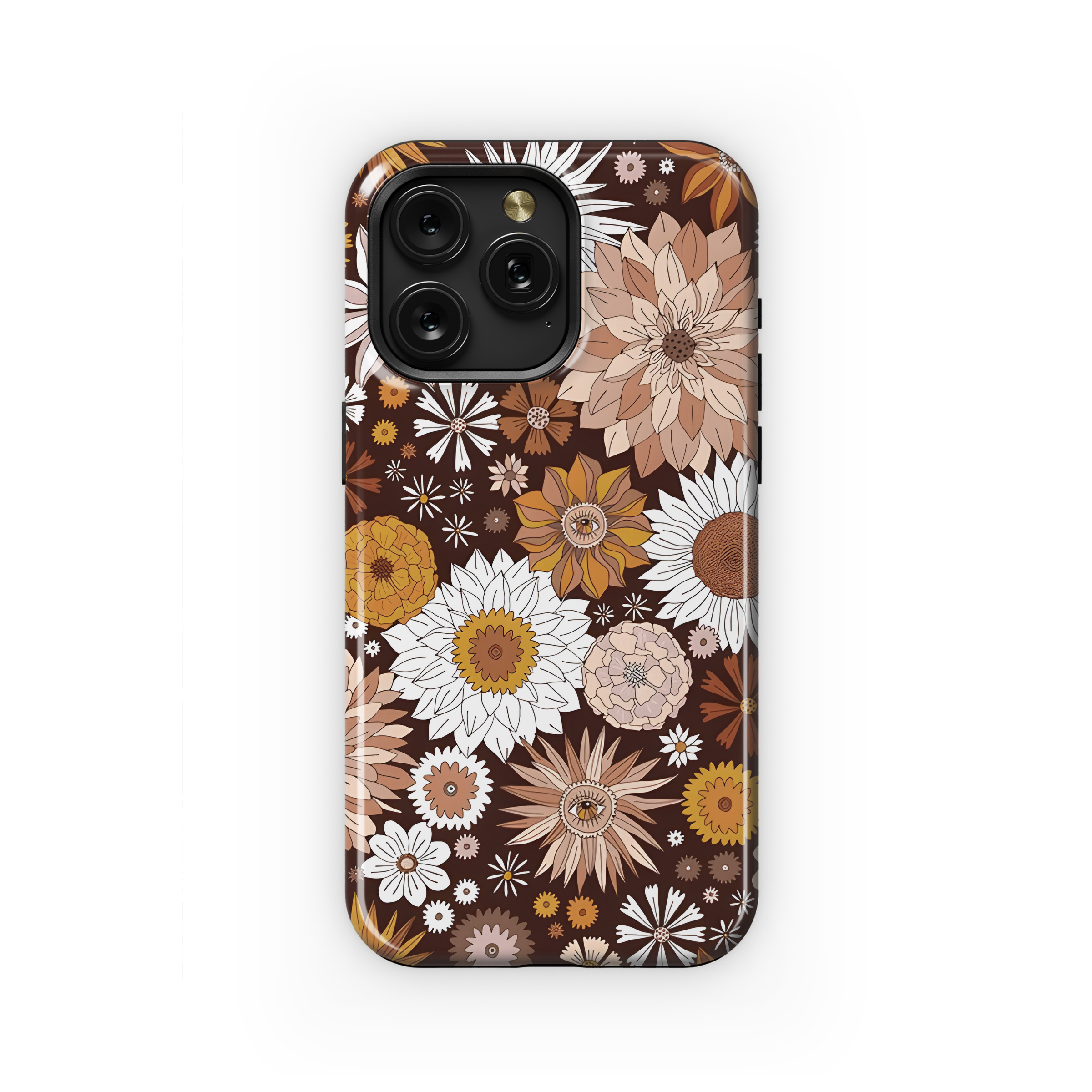 Boho Fall Florals Phone Case iPhone Samsung Cover Pixel 2501