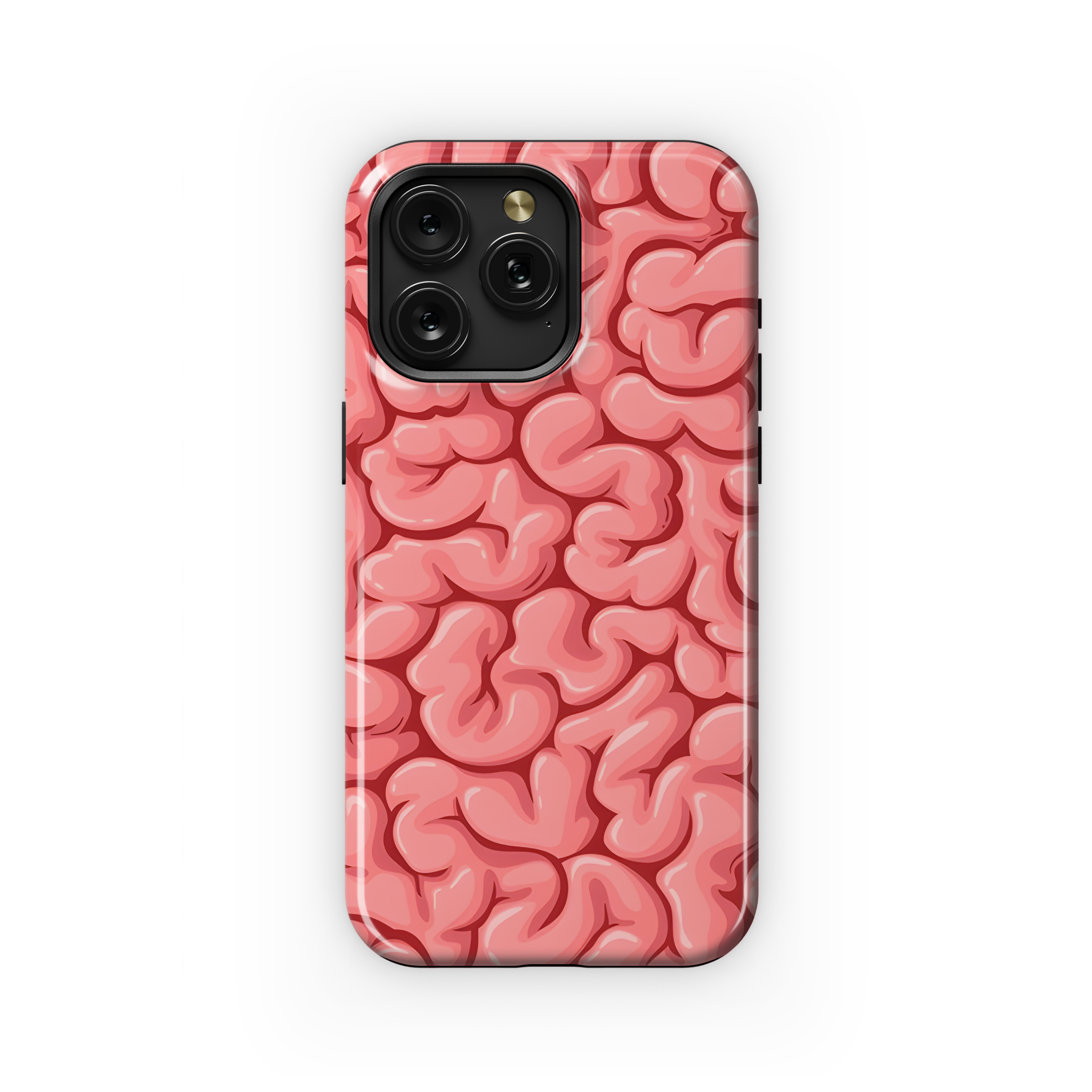 Brain Cartoon Phone Case iPhone Samsung Cover Pixel 2516