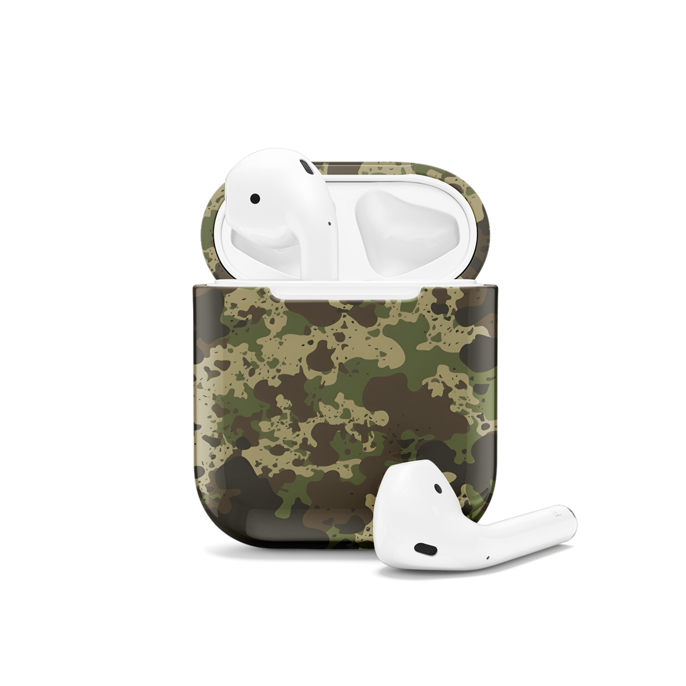 Camo Splash Drop AirPods Case AirPods Pro AirPods Pro 2 AirPods 3 AirPods 2 Glossy 2208