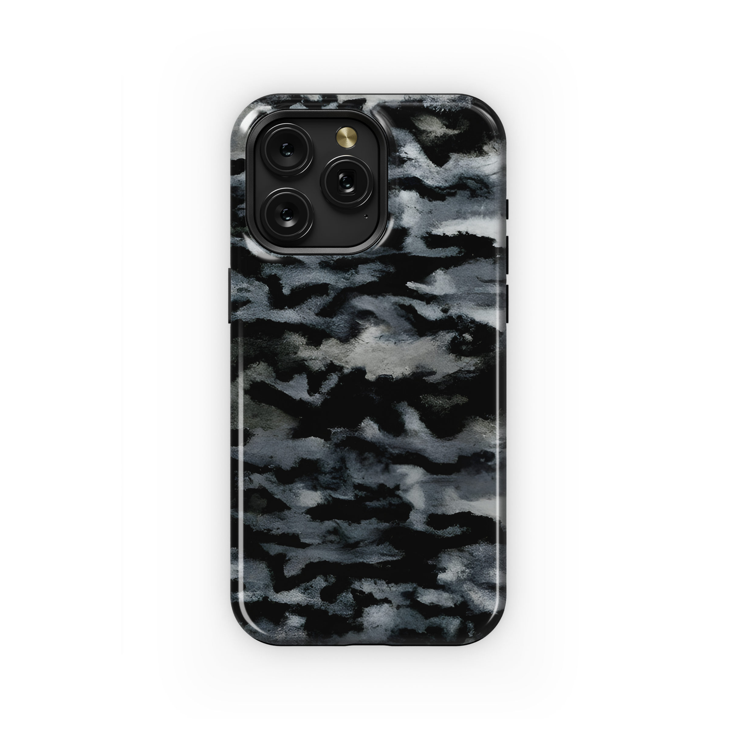 Camouflage Oil Painting Phone Case iPhone Samsung Cover Pixel 2942