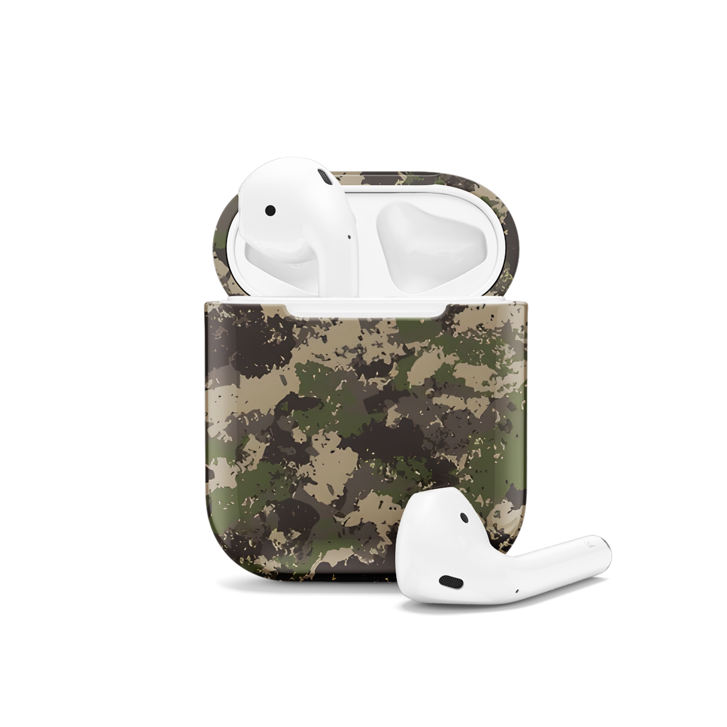 Camouflage Seamless AirPods Case AirPods Pro AirPods Pro 2 AirPods 3 AirPods 2 Glossy 2215