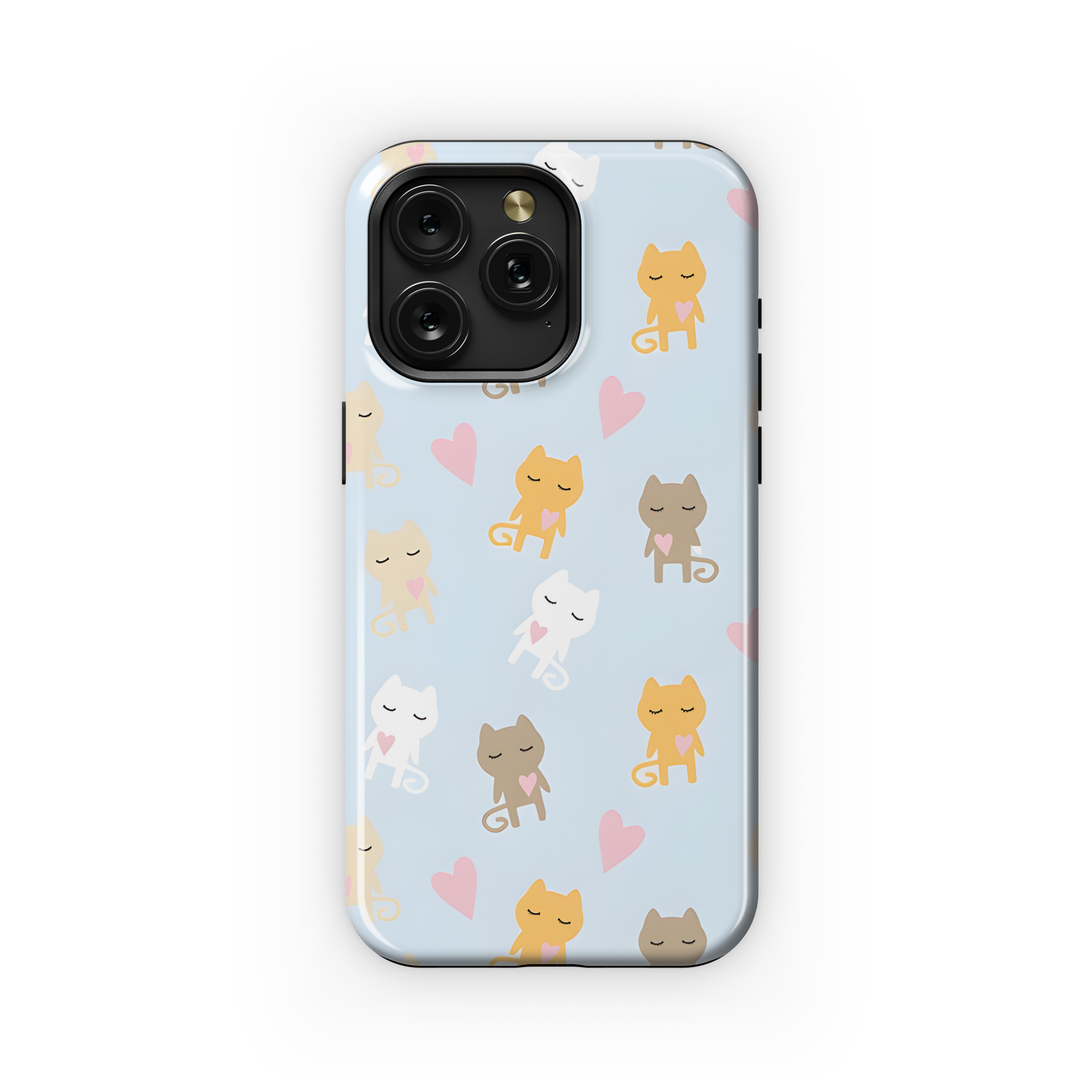 Cat Phone Case iPhone Samsung Cover Pixel 2653