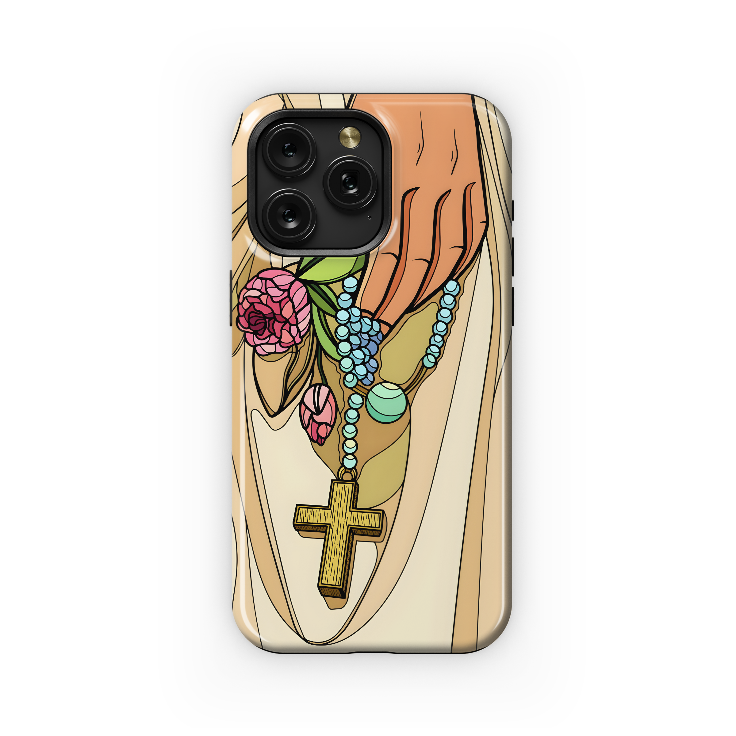 Catholic Christian Cross Phone Case iPhone Samsung Cover Pixel 2018