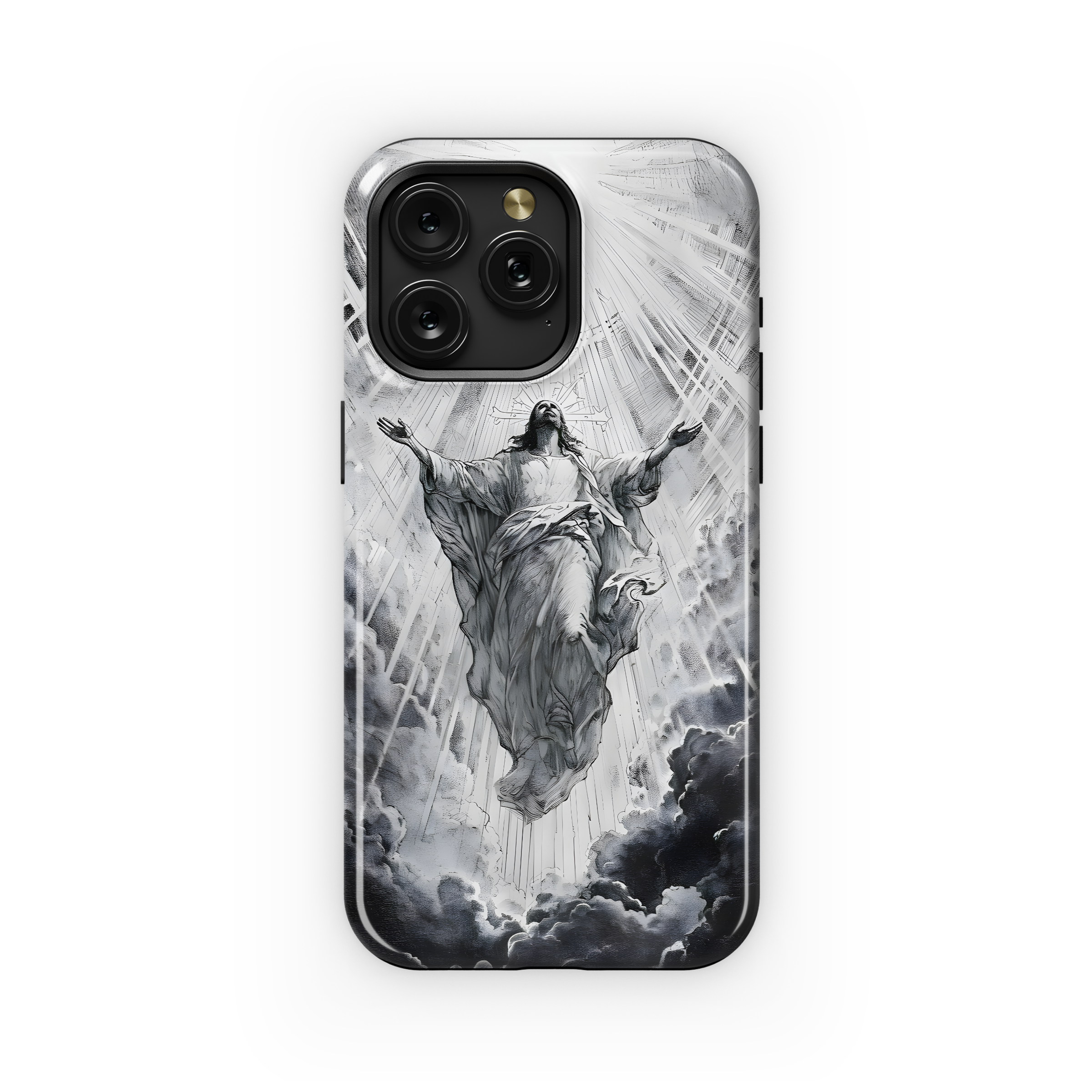 Catholic Christian Jesus Sky Phone Case iPhone Samsung Cover Pixel 2021