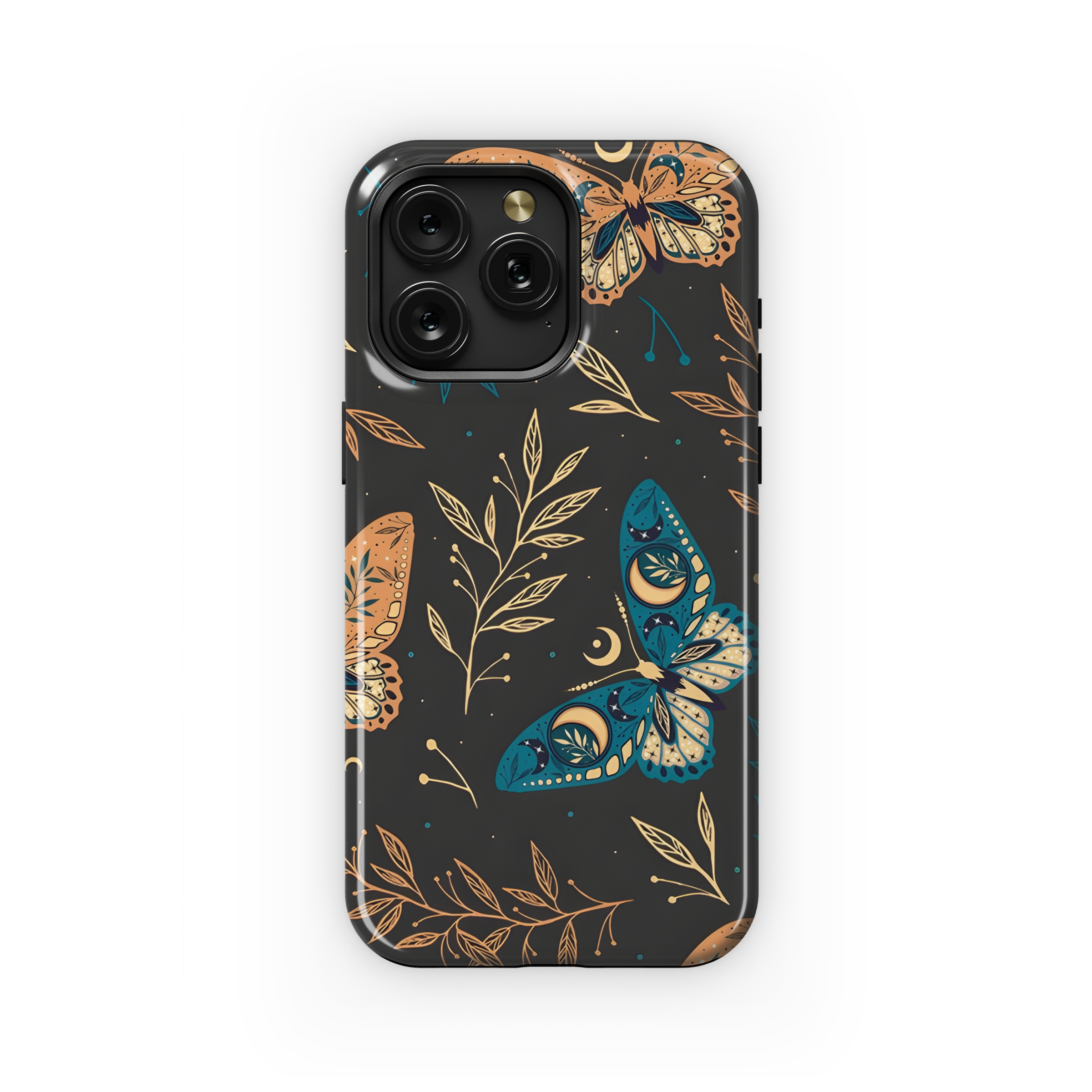 Celestial Boho with Stars and Butterflies Phone Case iPhone Samsung Cover Pixel 2724