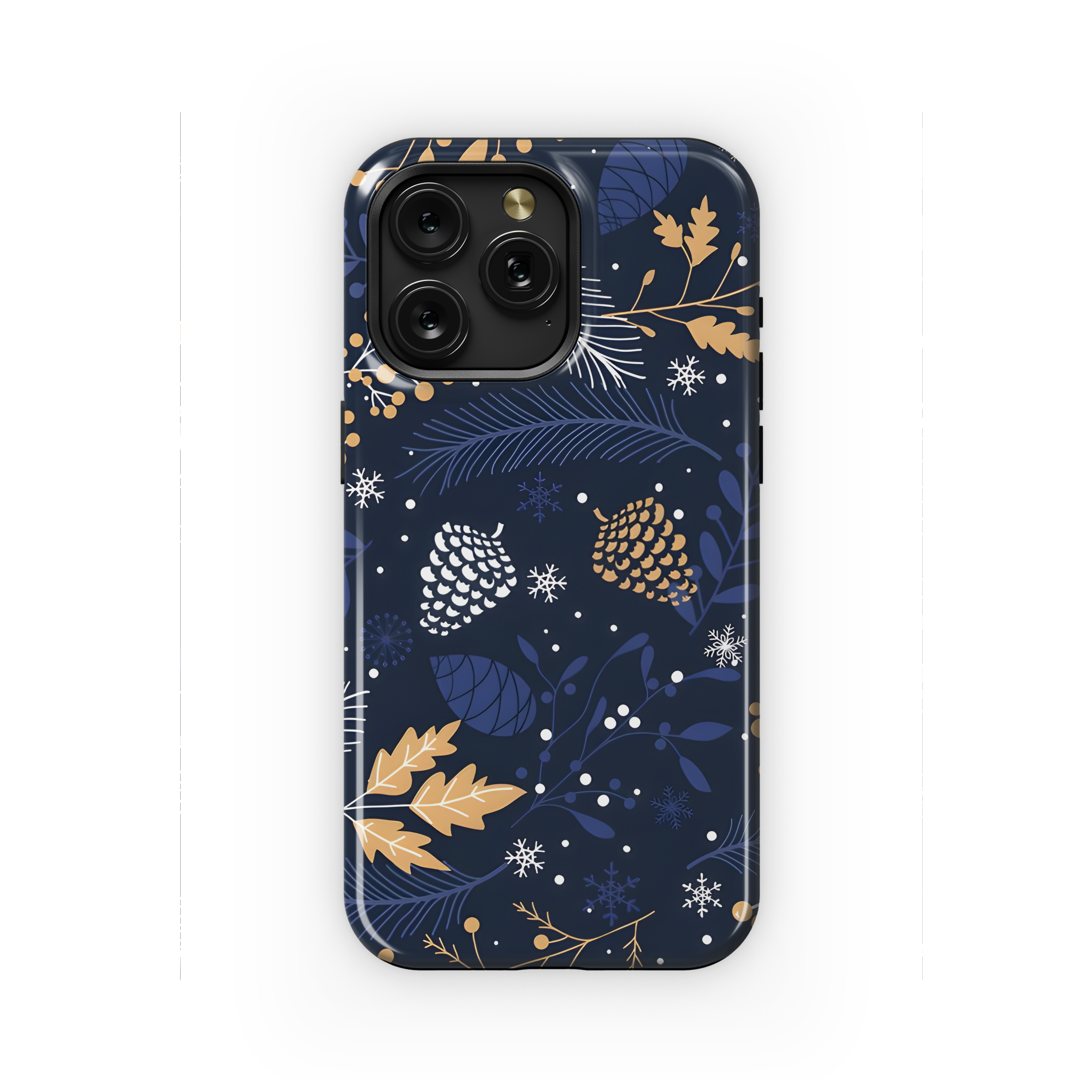 Christmas New Year Seamless Pattern Phone Case iPhone Samsung Cover Pixel 2320