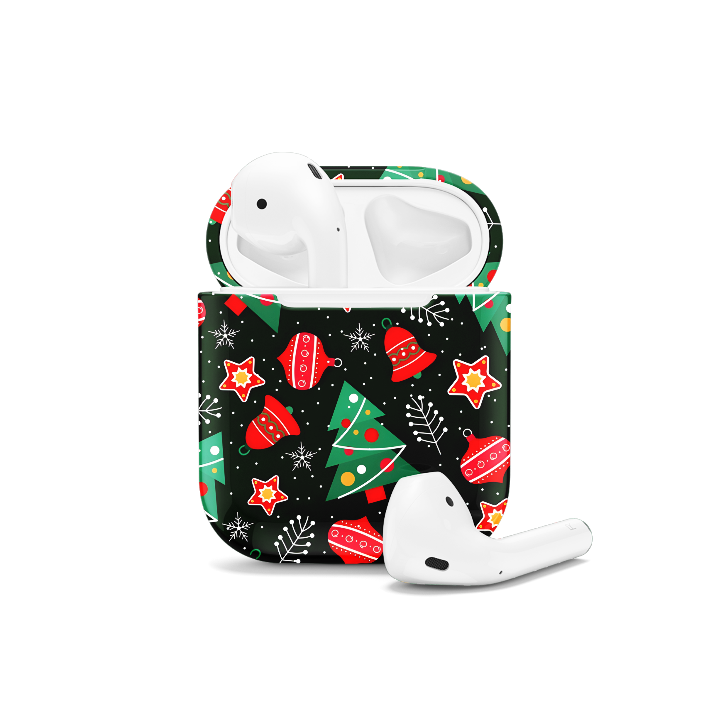 Christmas Pattern AirPods Case AirPods Pro AirPods Pro 2 AirPods 3 AirPods 2 Glossy 2160