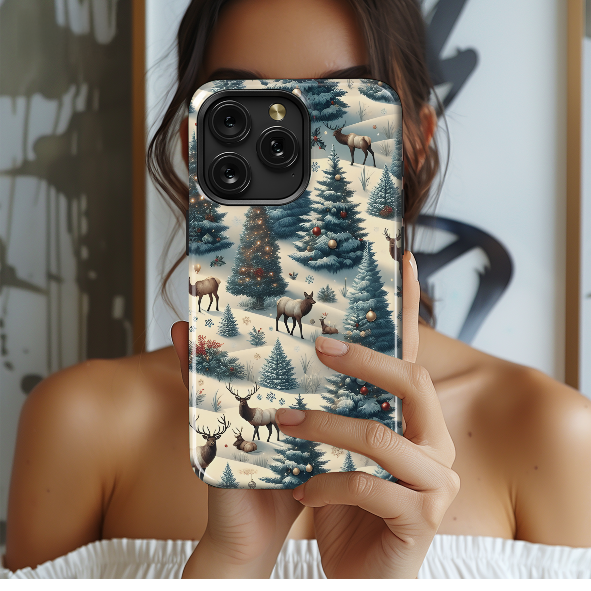 Christmas Phone Case iPhone Samsung Cover Pixel 2879