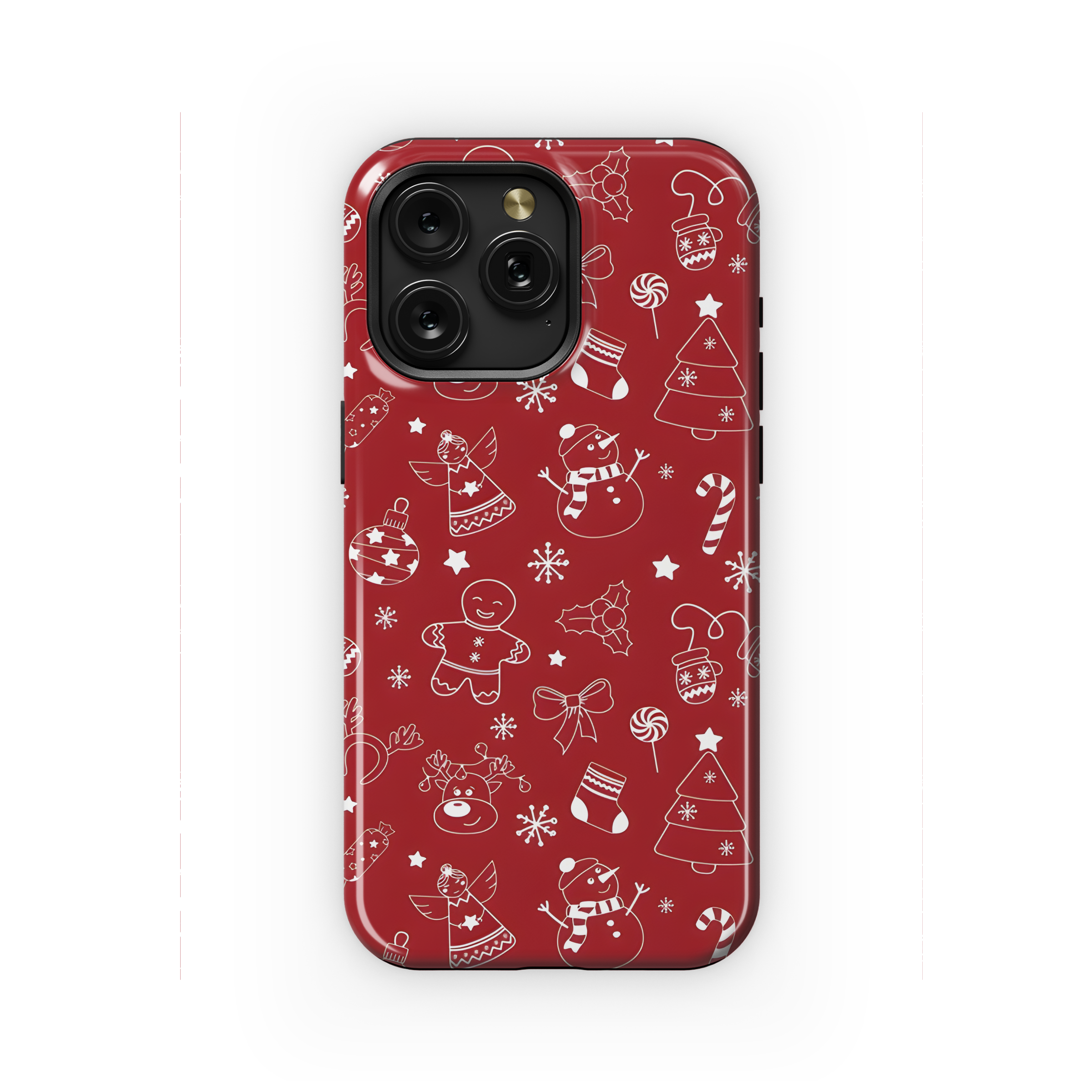 Christmas Seamless Pattern Phone Case iPhone Samsung Cover Pixel 2118