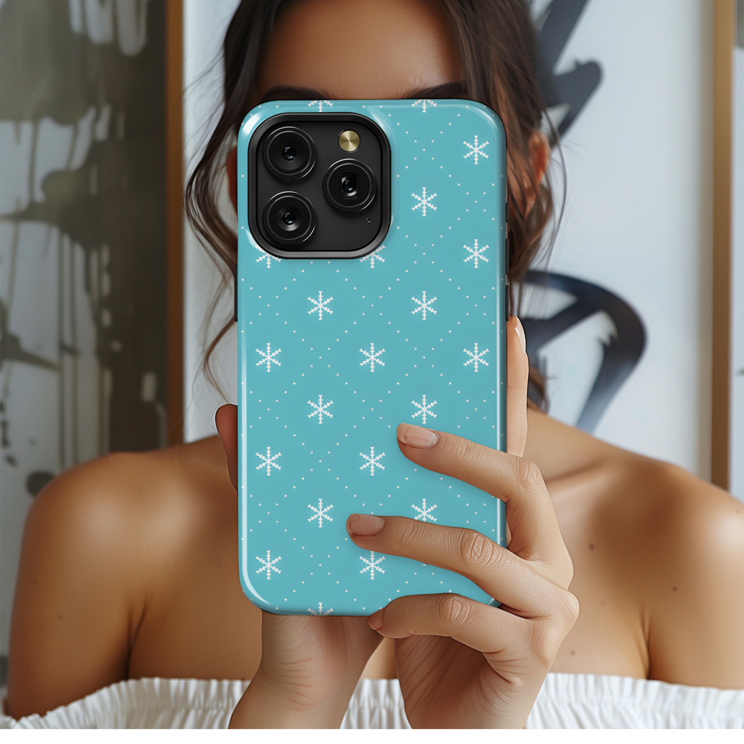 Christmas Seamless Pattern Phone Case iPhone Samsung Cover Pixel 2125