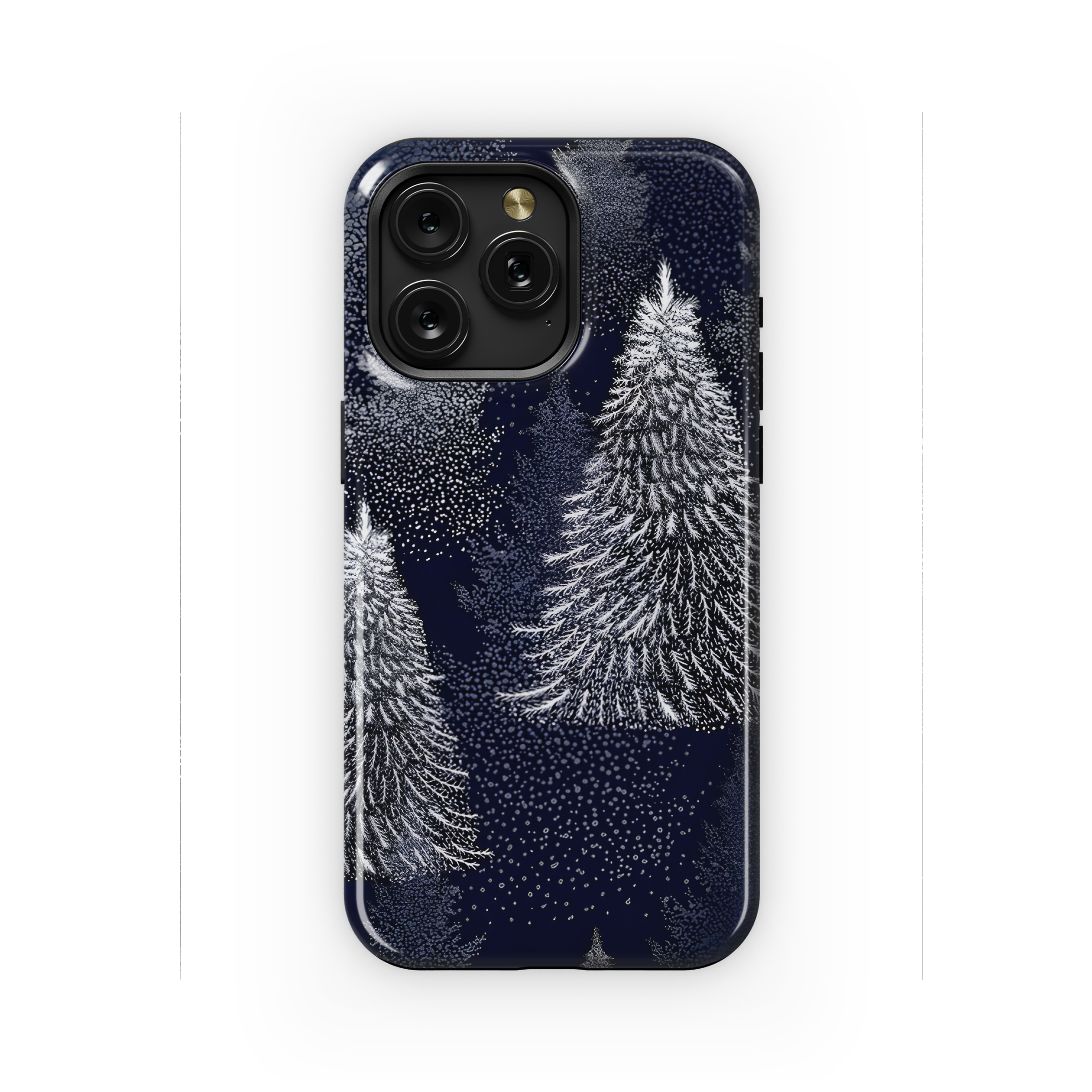 Christmas Winter Forest Phone Case iPhone Samsung Cover Pixel 2123