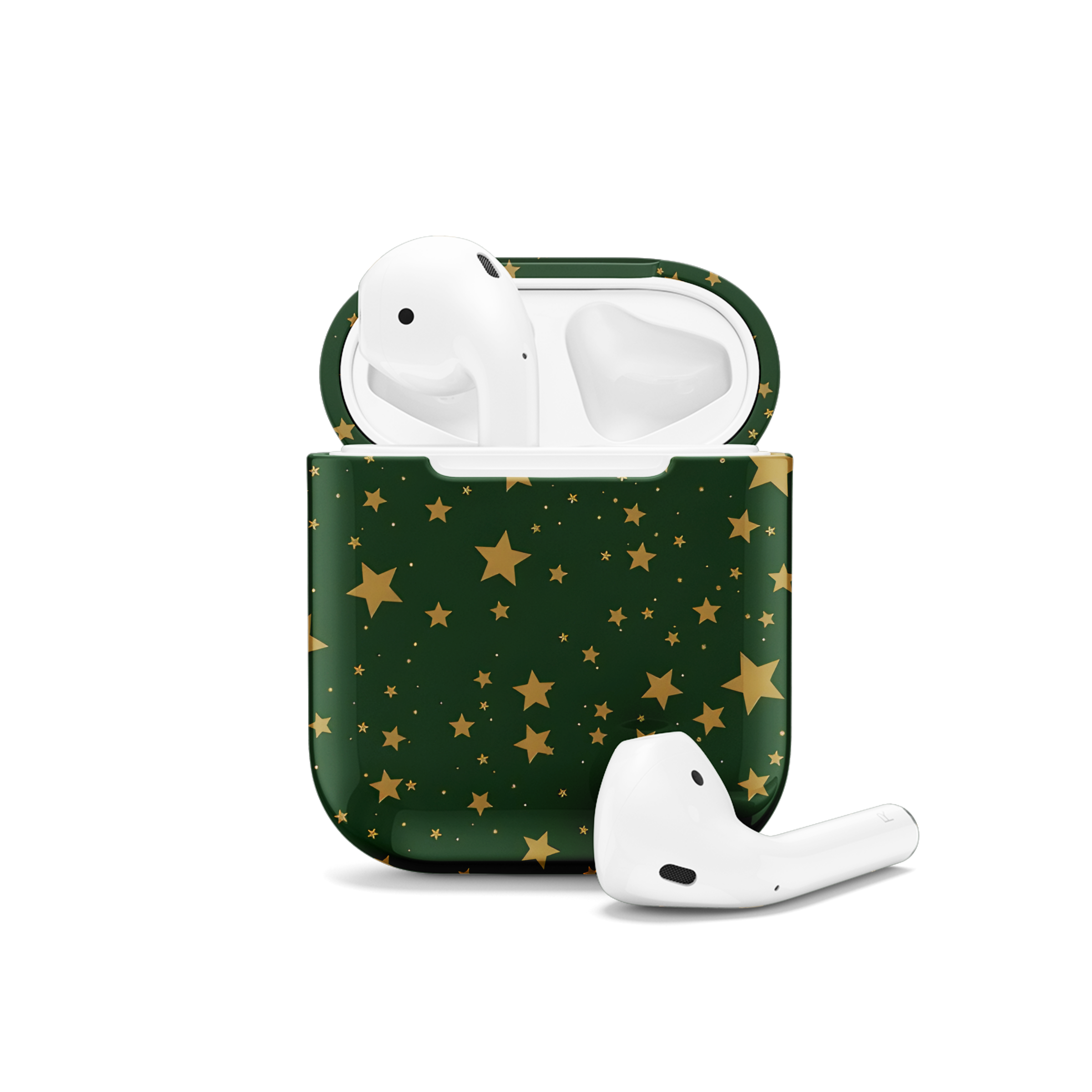 Christmas Wrapping Paper Pattern AirPods Case AirPods Pro AirPods Pro 2 AirPods 3 AirPods 2 Glossy 2121