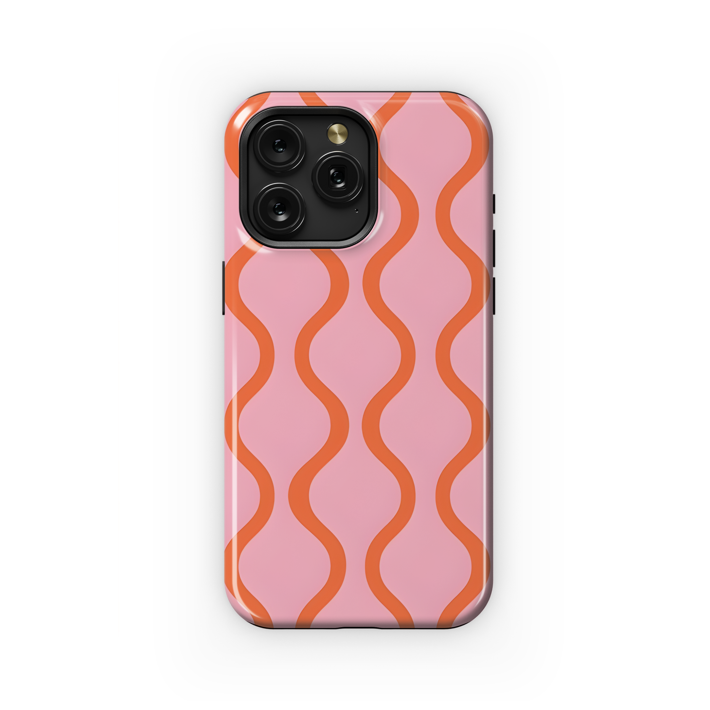 Circus Pattern Wavy Phone Case iPhone Samsung Cover Pixel 2375