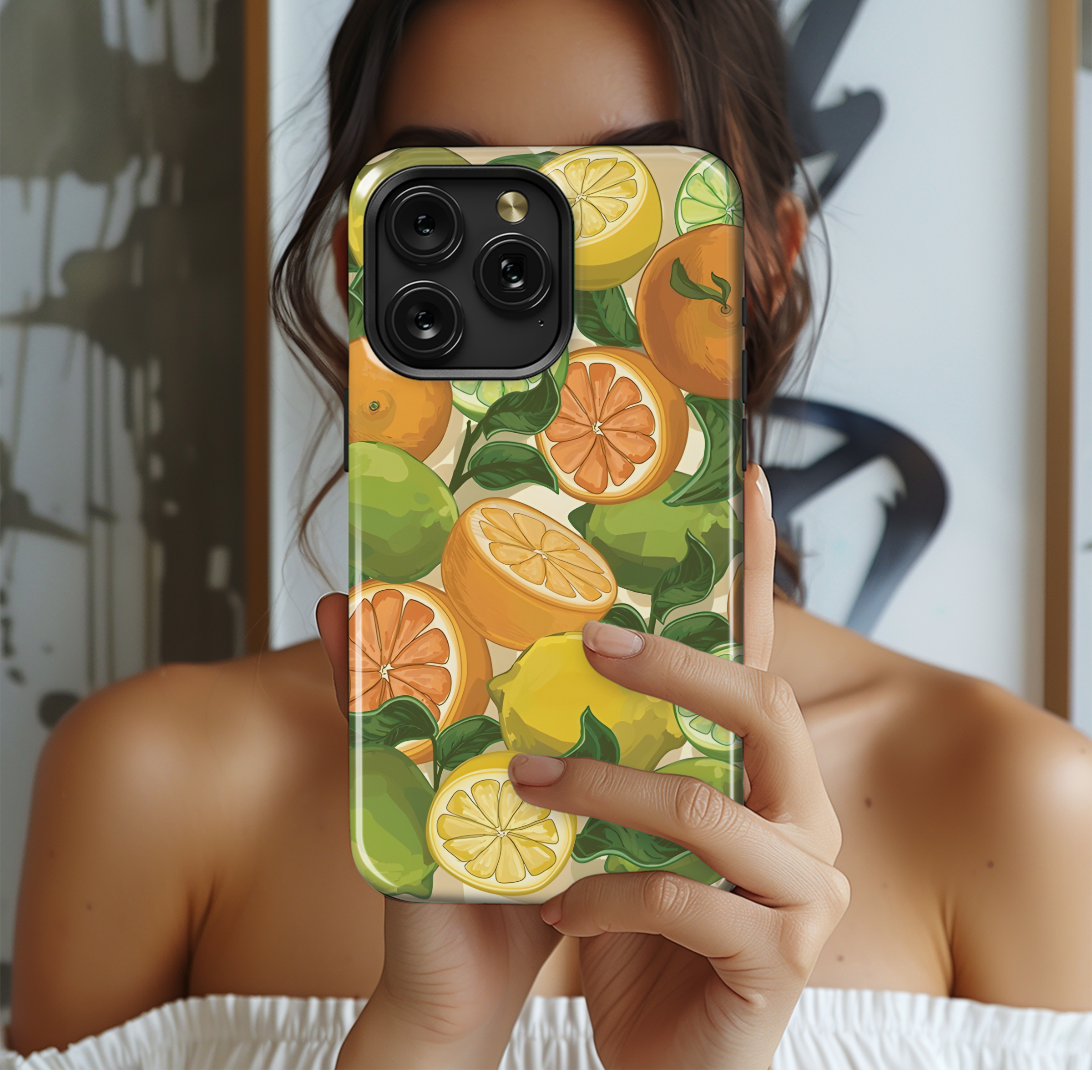 Citrus Slice Phone Case iPhone Samsung Cover Pixel 2859