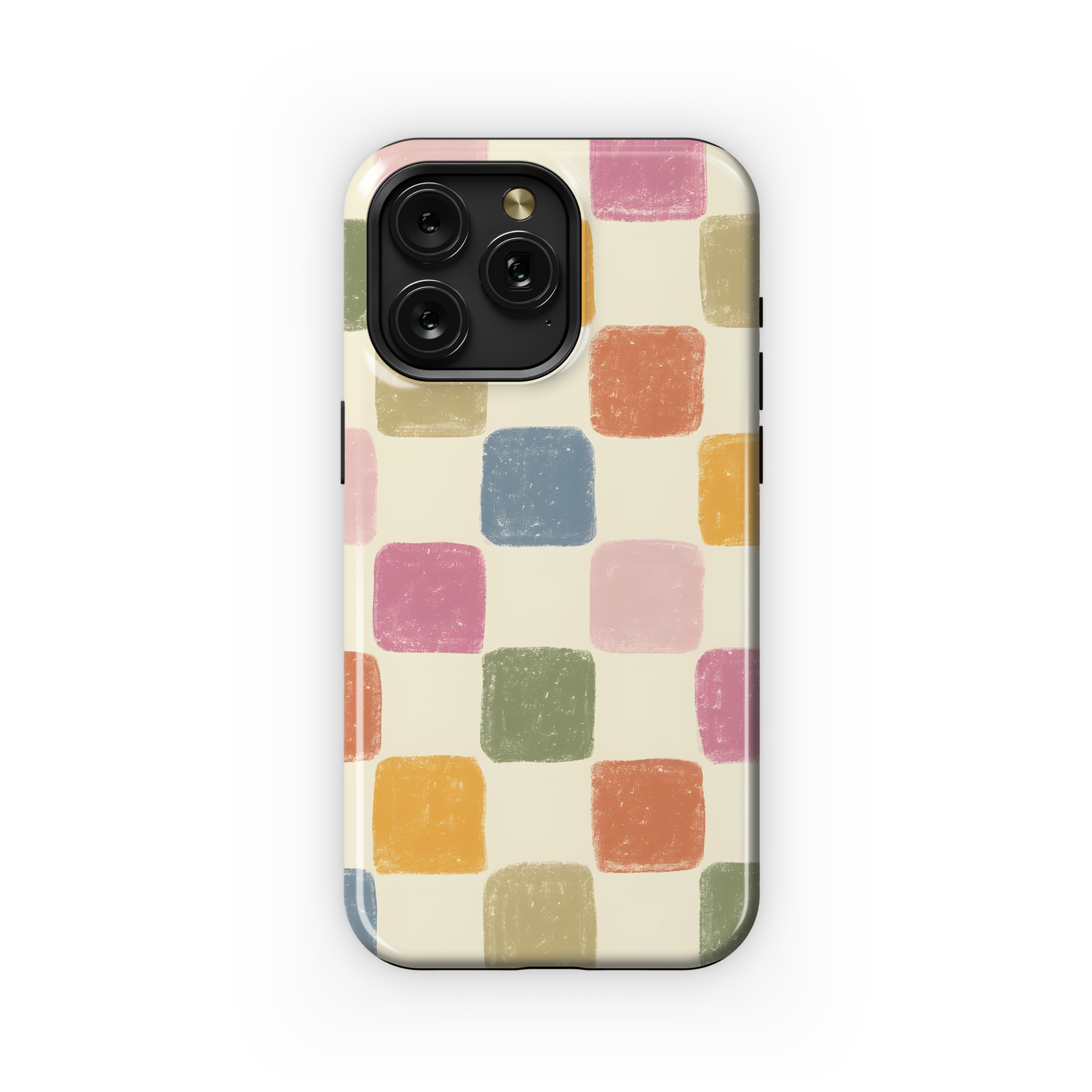 Colorful Checkered Phone Case iPhone Samsung Cover Pixel 1763