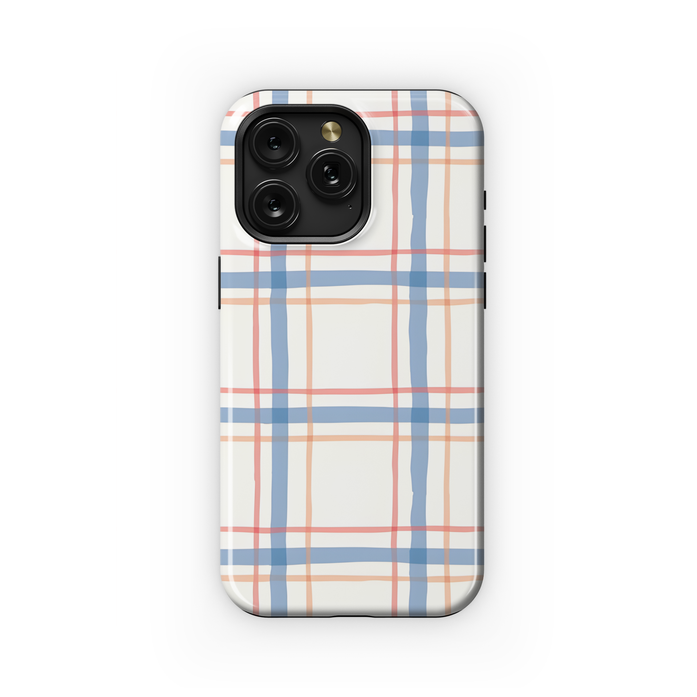 Cornflower Plaid Phone Case iPhone Samsung Cover Pixel 3500