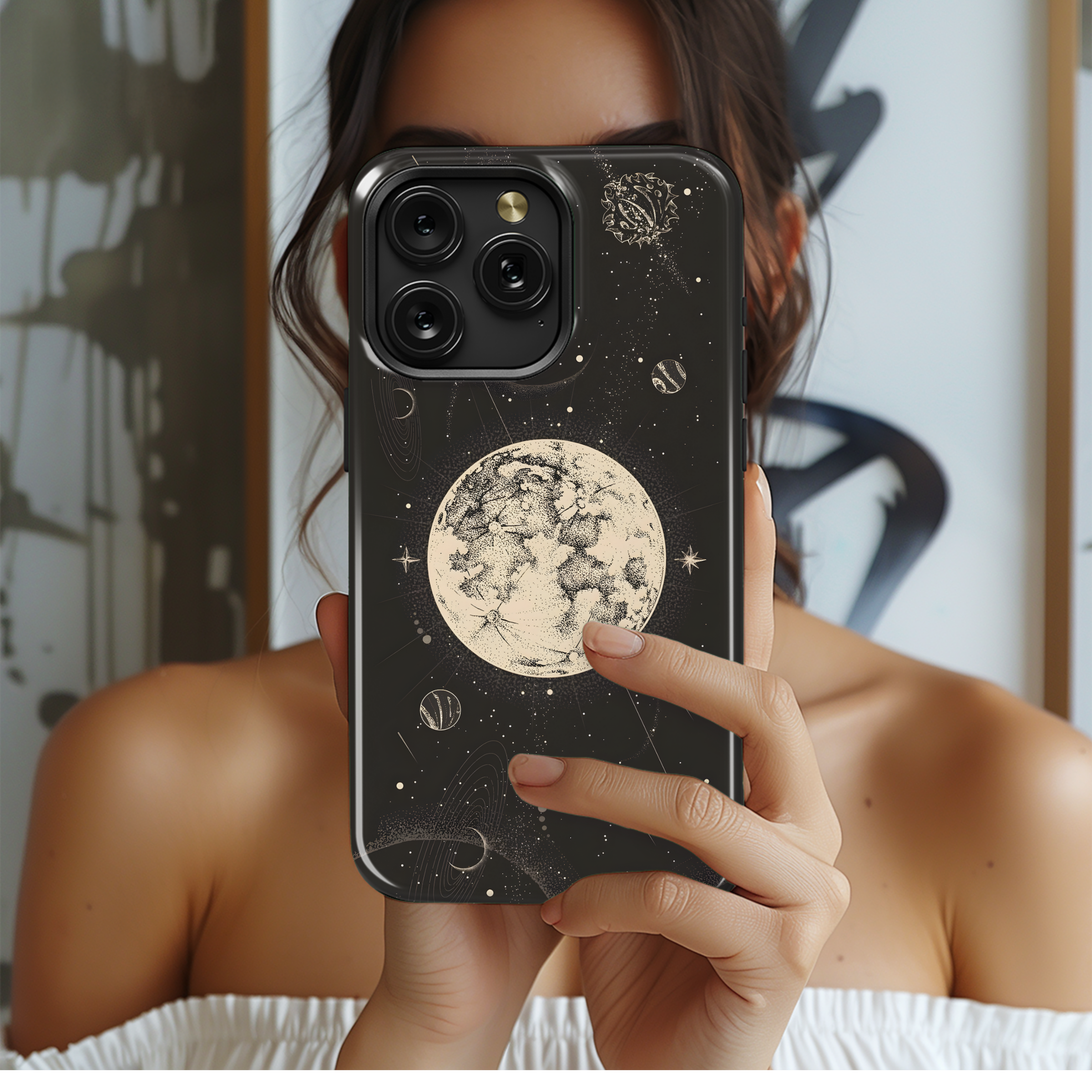 Cosmic Celestial Design
 Phone Case iPhone Samsung Cover Pixel 4168