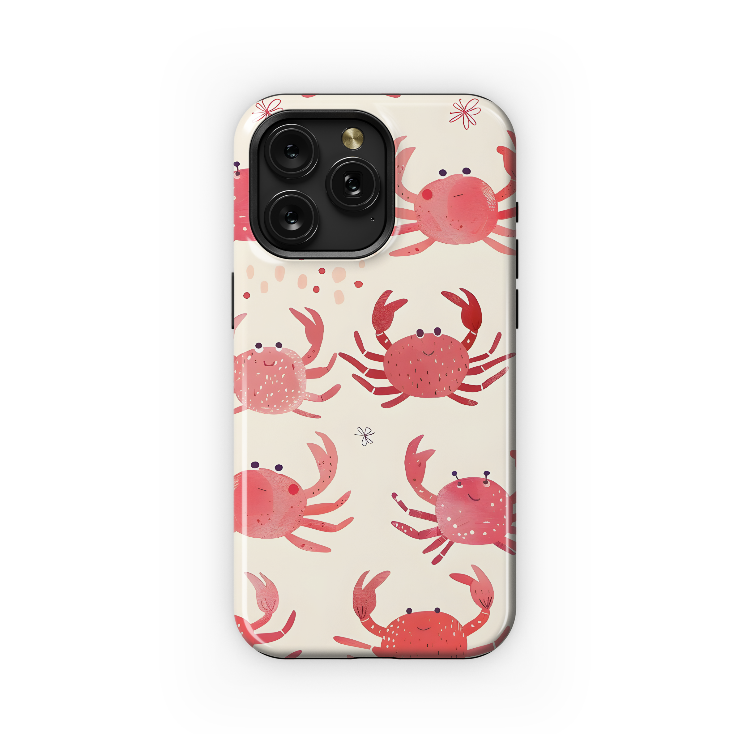 Crabs Pattern Phone Case iPhone Samsung Cover Pixel 2049