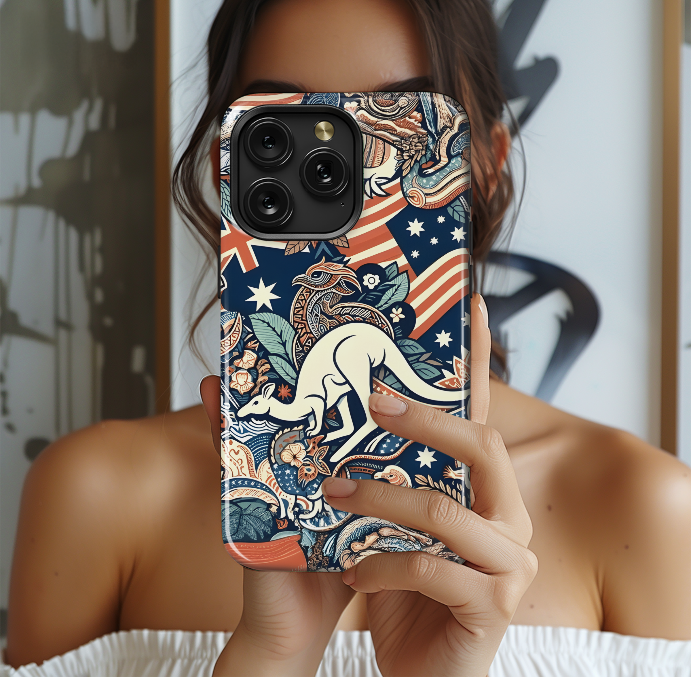 Culture Indonesia Australia America Phone Case iPhone Samsung Cover Pixel 2754