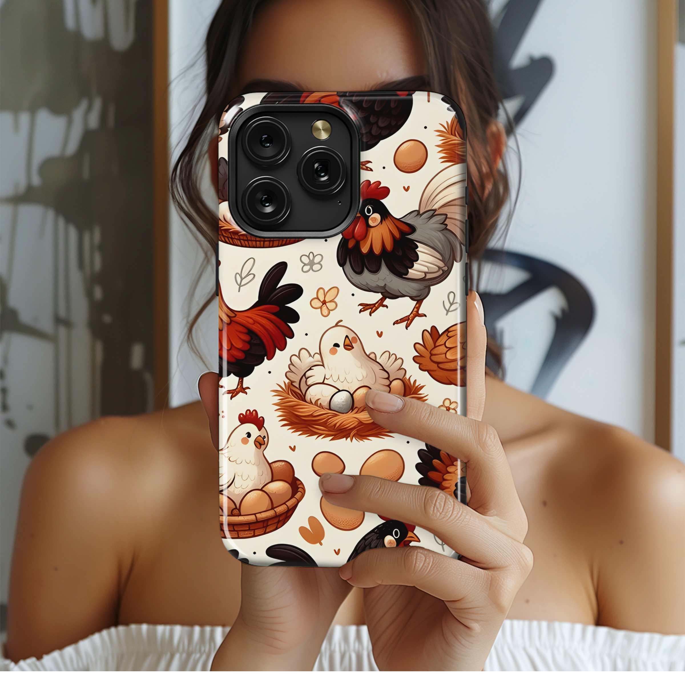 Cute Farm Phone Case iPhone Samsung Cover Pixel 2884