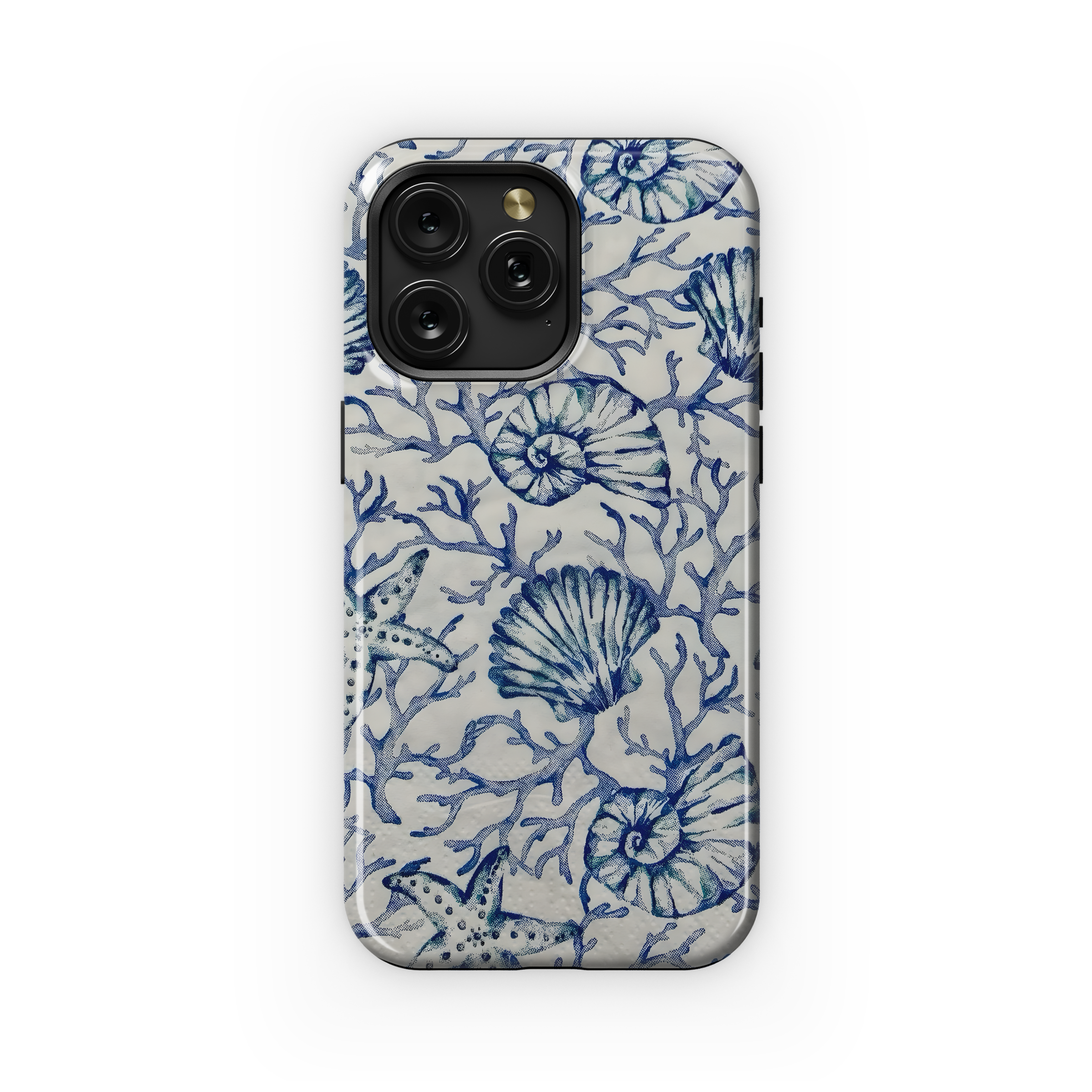 Cute Pretty Aesthetic Blue Ocean Phone Case iPhone Samsung Cover Pixel 2054