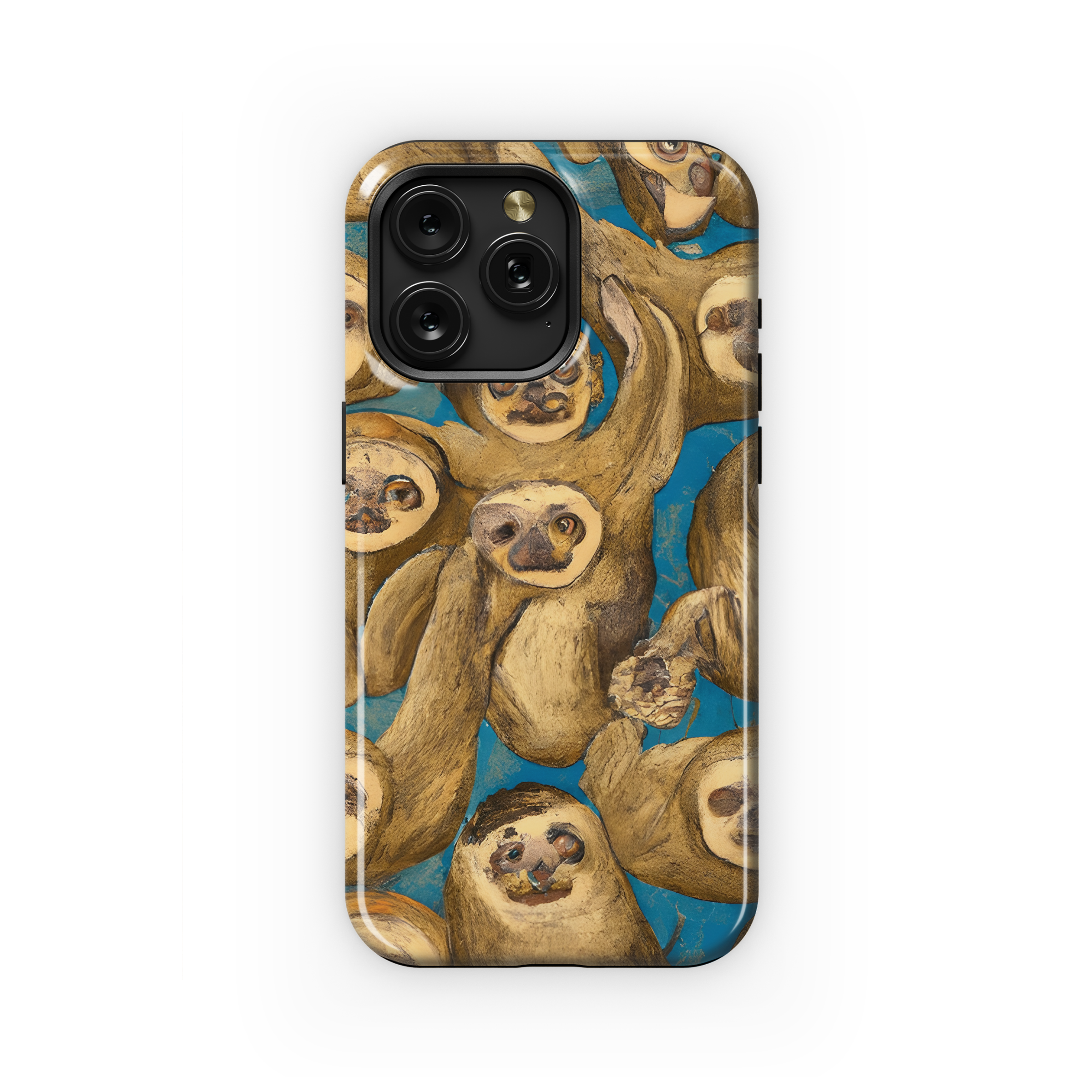 Cute Sloth Phone Case iPhone Samsung Cover Pixel 2919