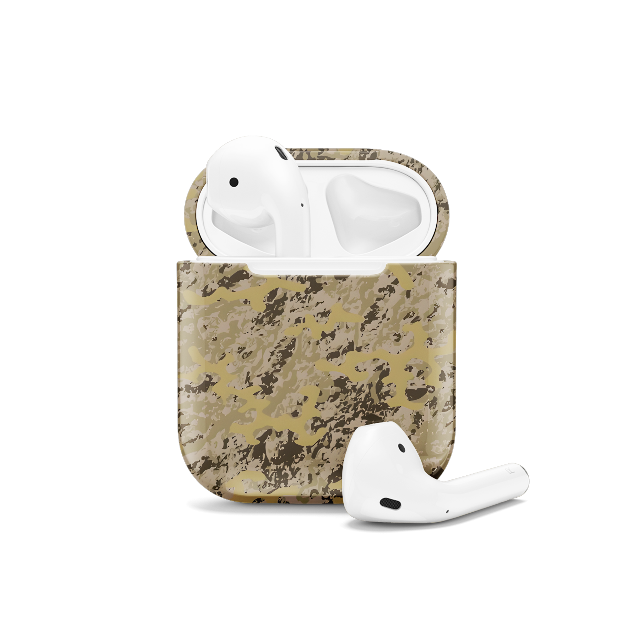 Desert Khaki Camouflage AirPods Case AirPods Pro AirPods Pro 2 AirPods 3 AirPods 2 Glossy 2210