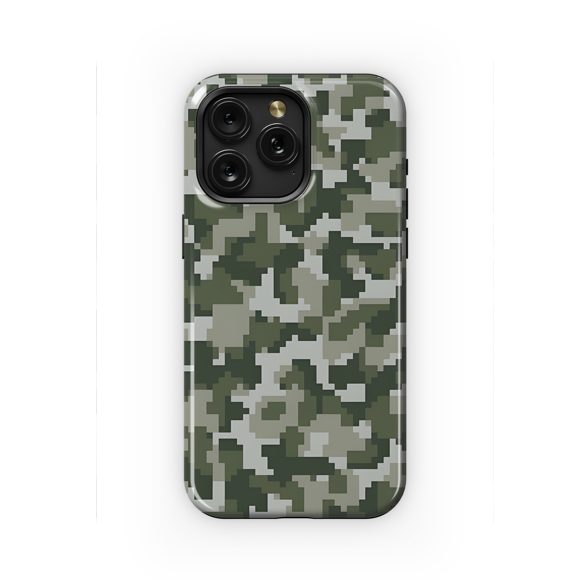 Digital Camouflage Pattern Phone Case iPhone Samsung Cover Pixel 2201