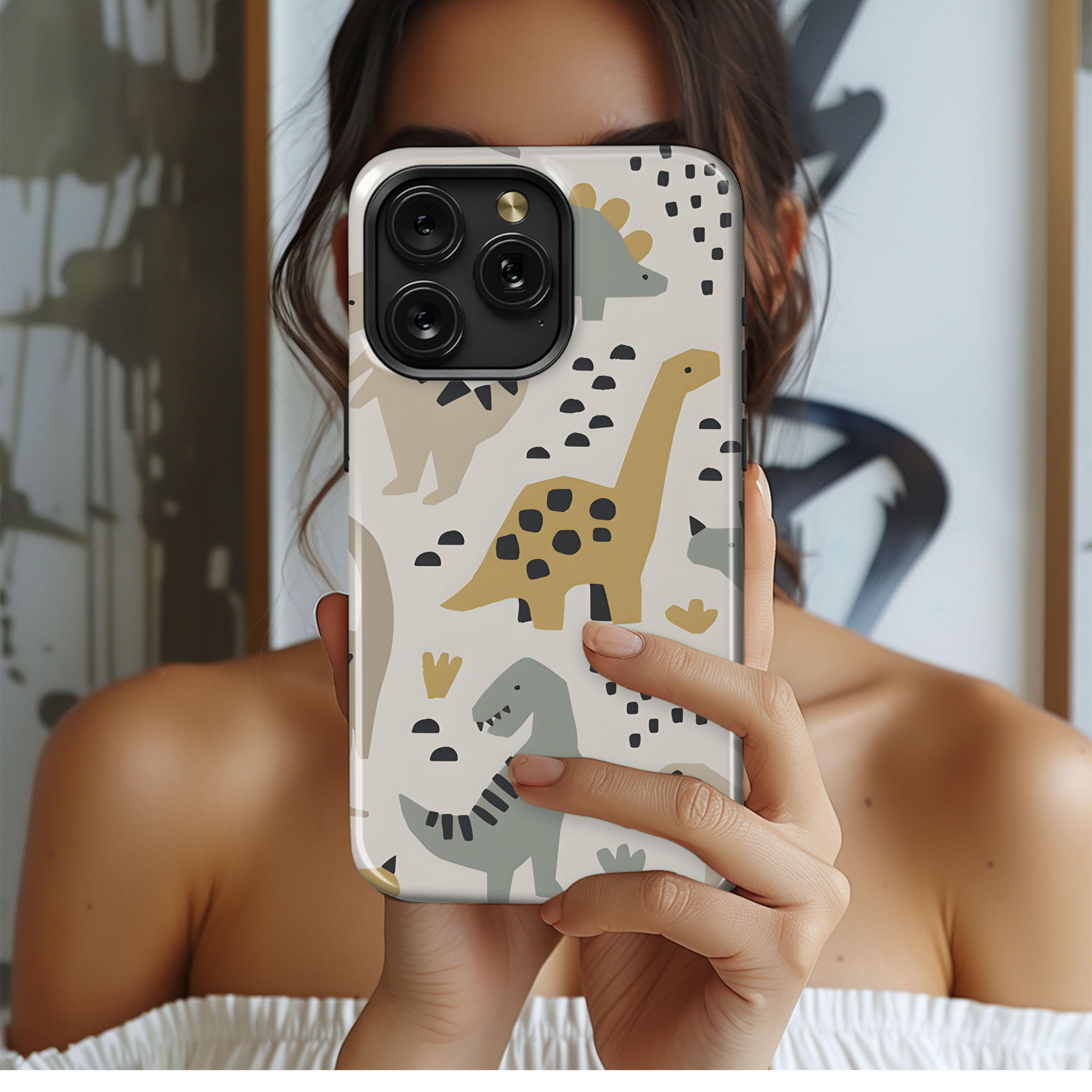 Dino Phone Case iPhone Samsung Cover Pixel 2628