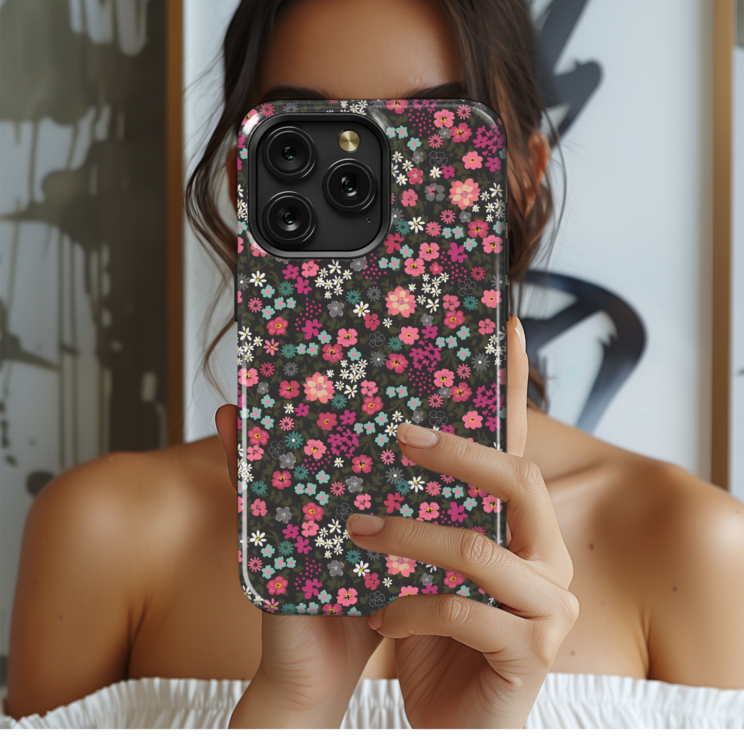 Ditsy Floral Phone Case iPhone Samsung Cover Pixel 2814