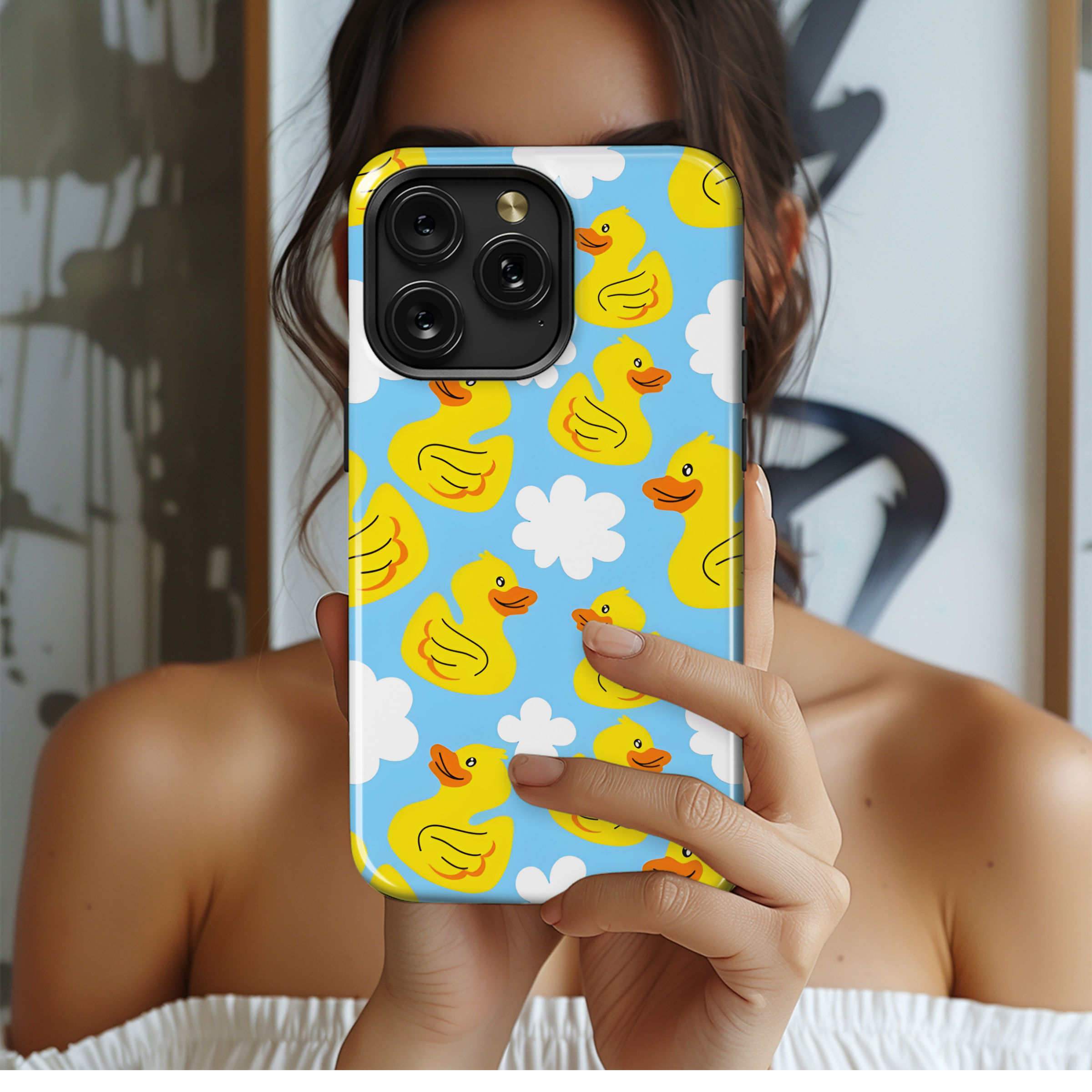 Duck for Kids Phone Case iPhone Samsung Cover Pixel 2679