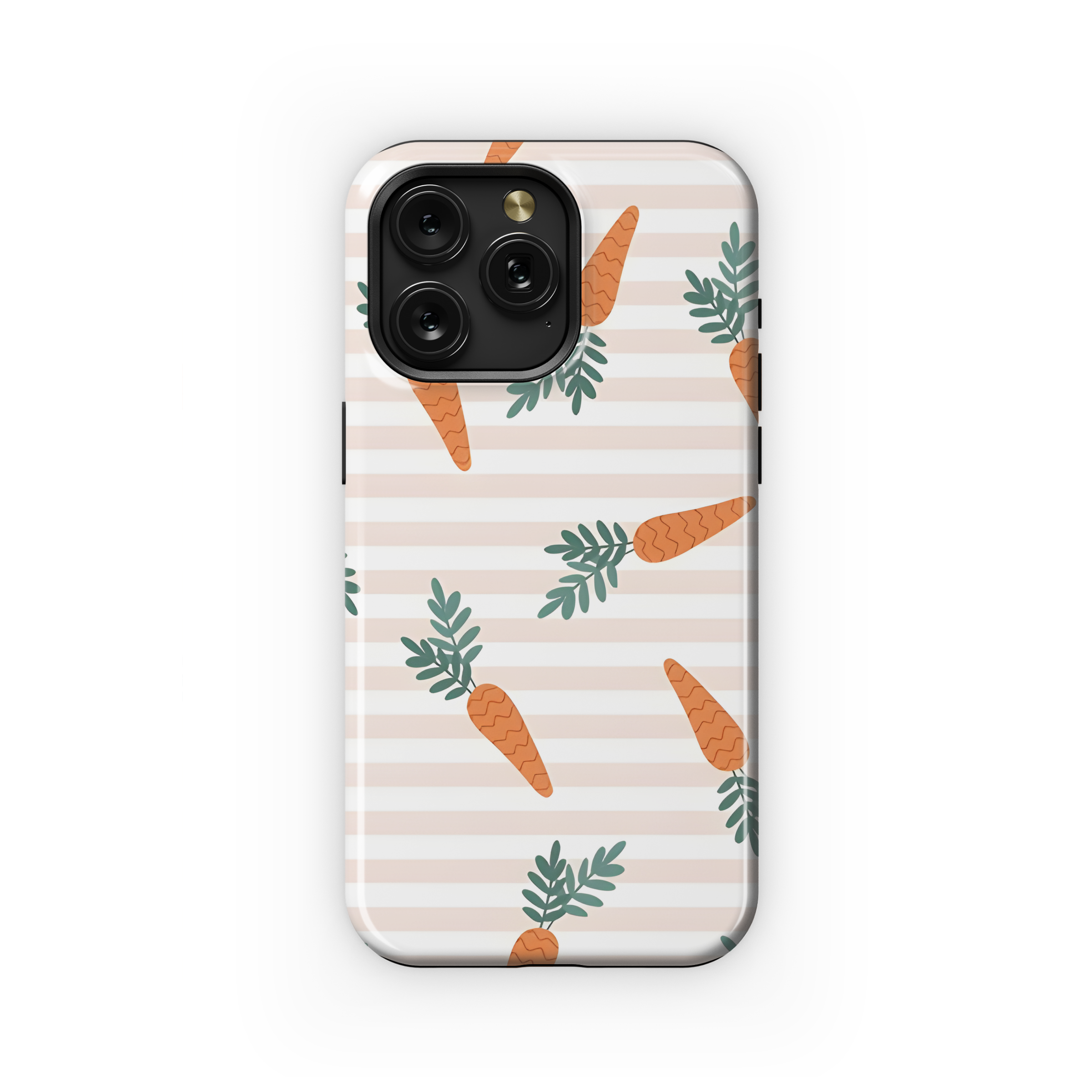 Easter Bunny Carrot Stripe Spring Phone Case iPhone Samsung Cover Pixel 2803