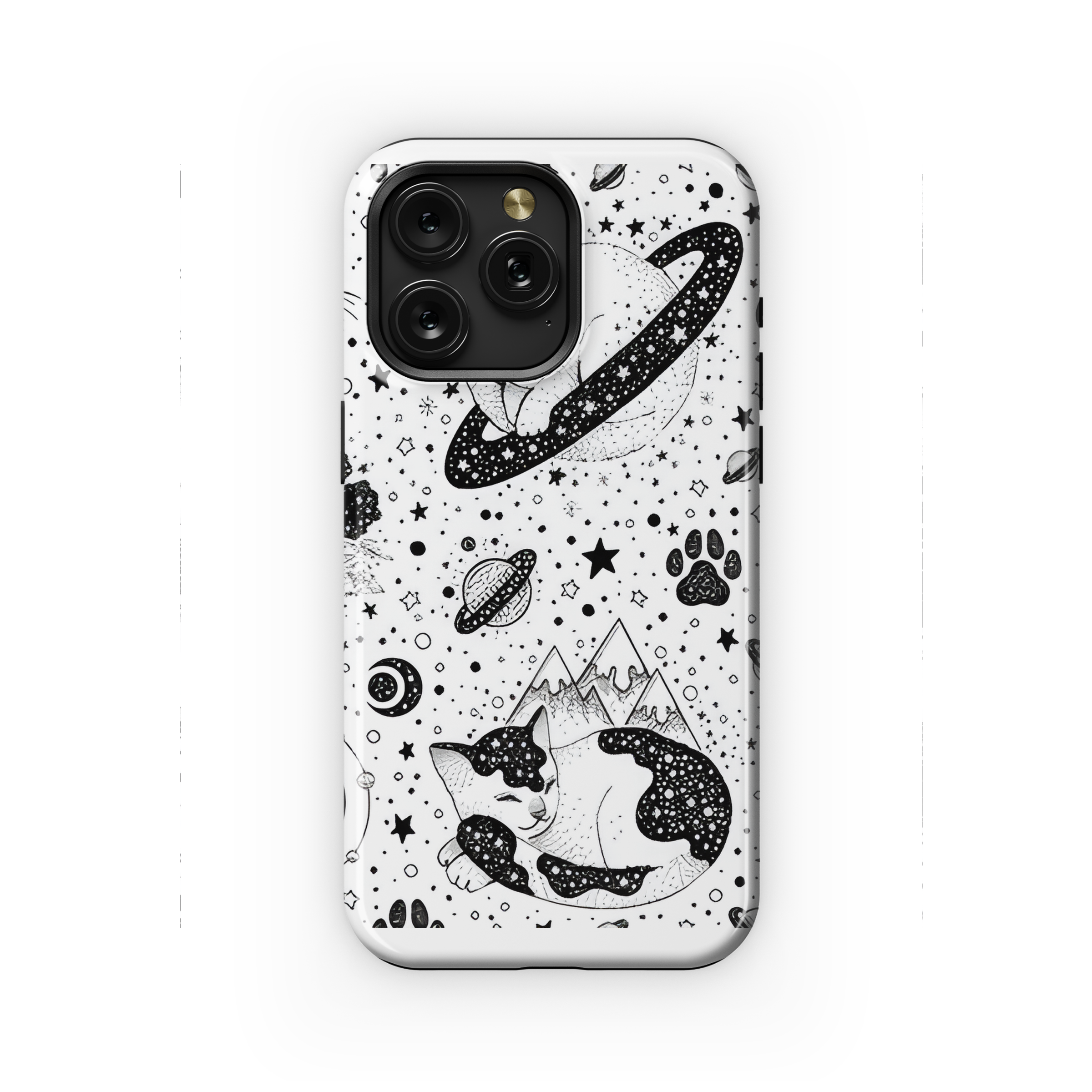 Esoteric Cat Halloween Phone Case iPhone Samsung Cover Pixel 2219