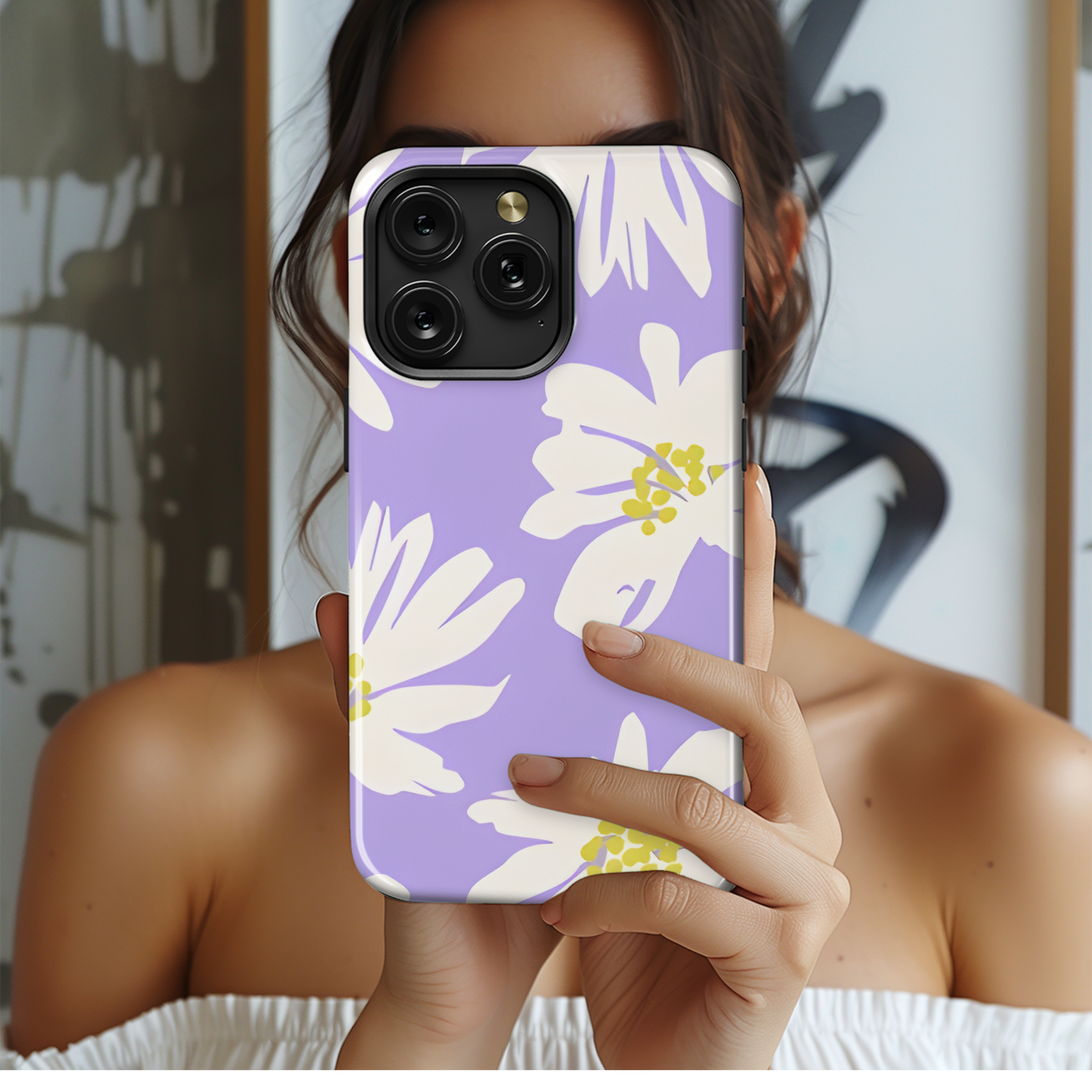 Exotic Floral Pattern Phone Case iPhone Samsung Cover Pixel 2308