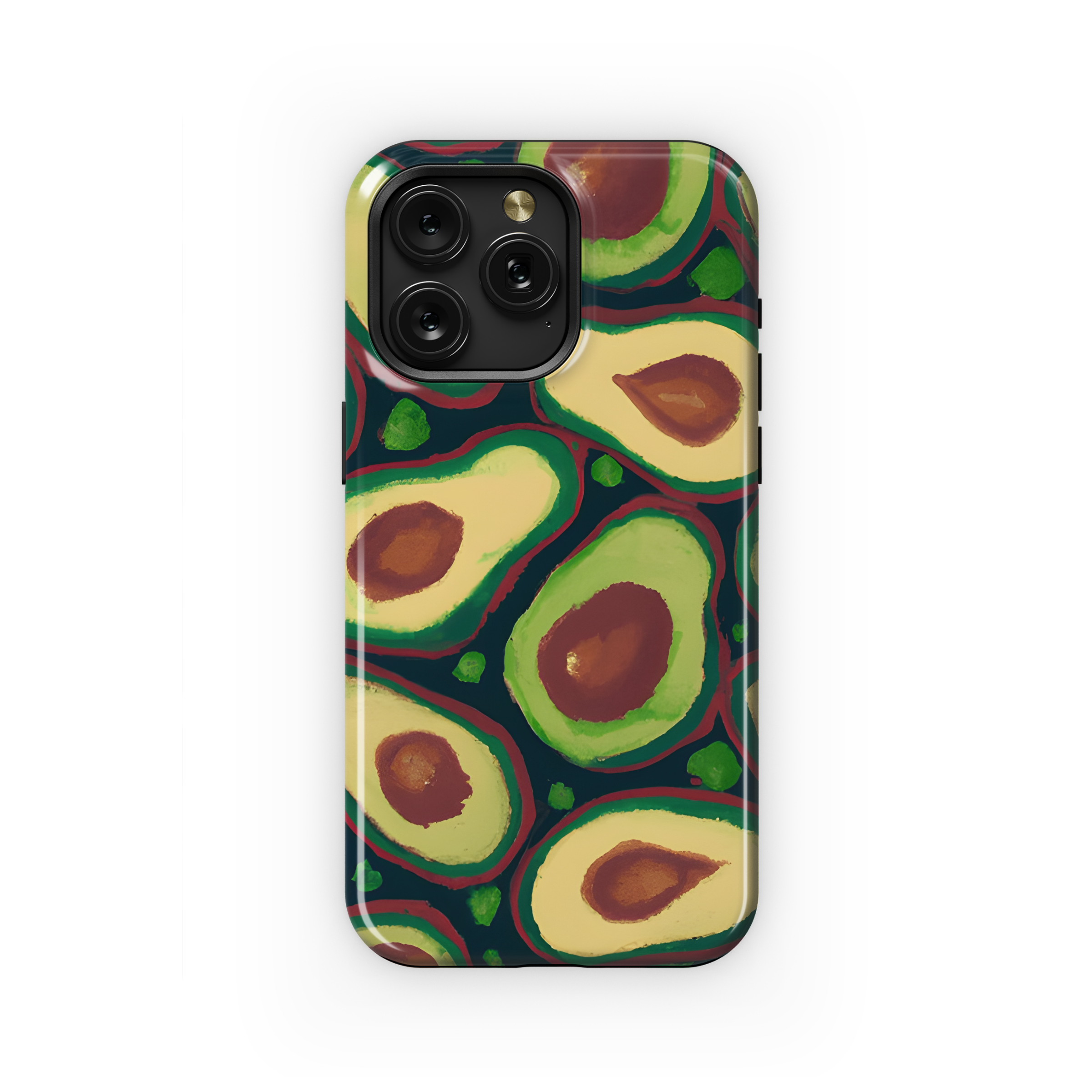 Expressionist Avocado Phone Case iPhone Samsung Cover Pixel 2939