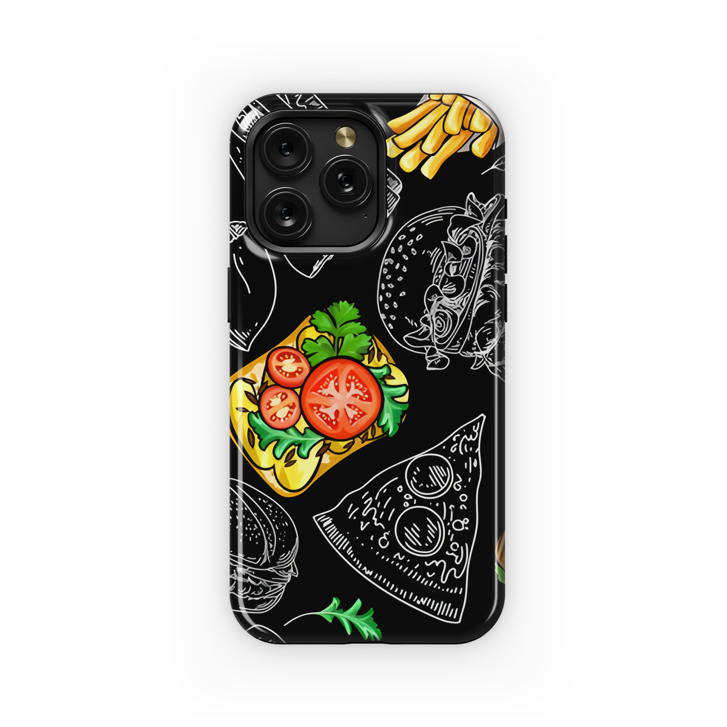 Fastfood Phone Case iPhone Samsung Cover Pixel 2841