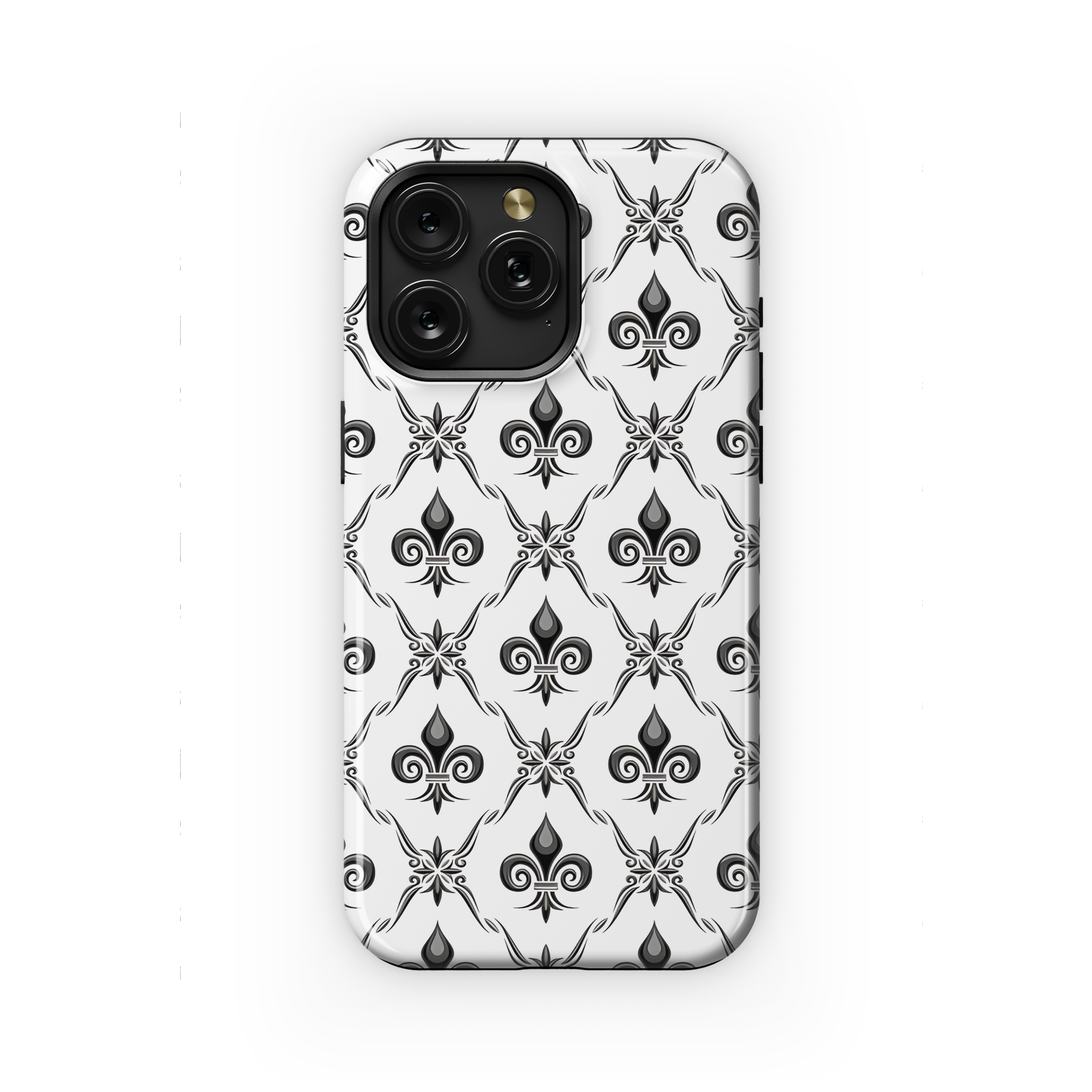 Fleur de Lis Seamless Pattern Phone Case iPhone Samsung Cover Pixel 2167