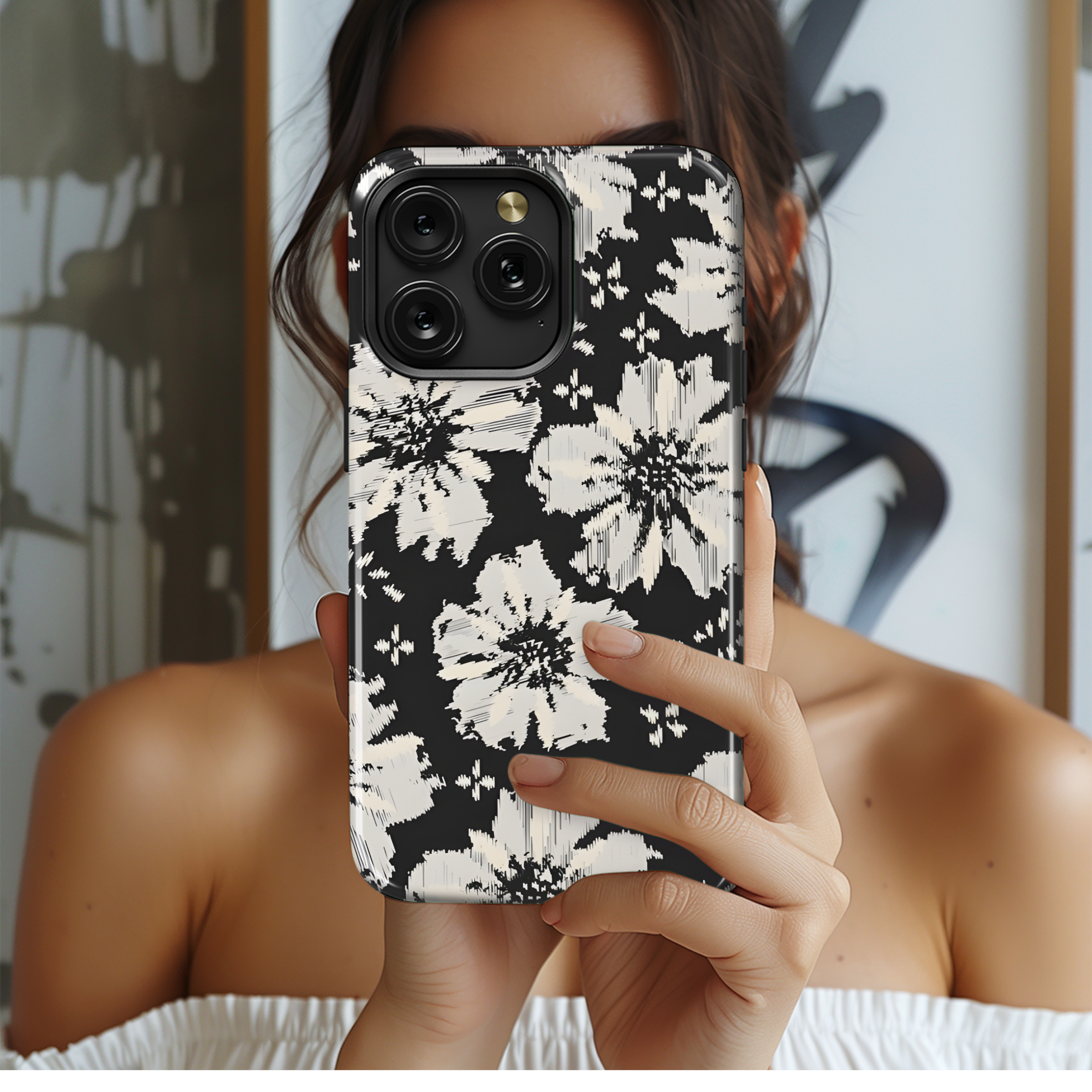 Floral Ornament Seamless Pattern Phone Case iPhone Samsung Cover Pixel 2464