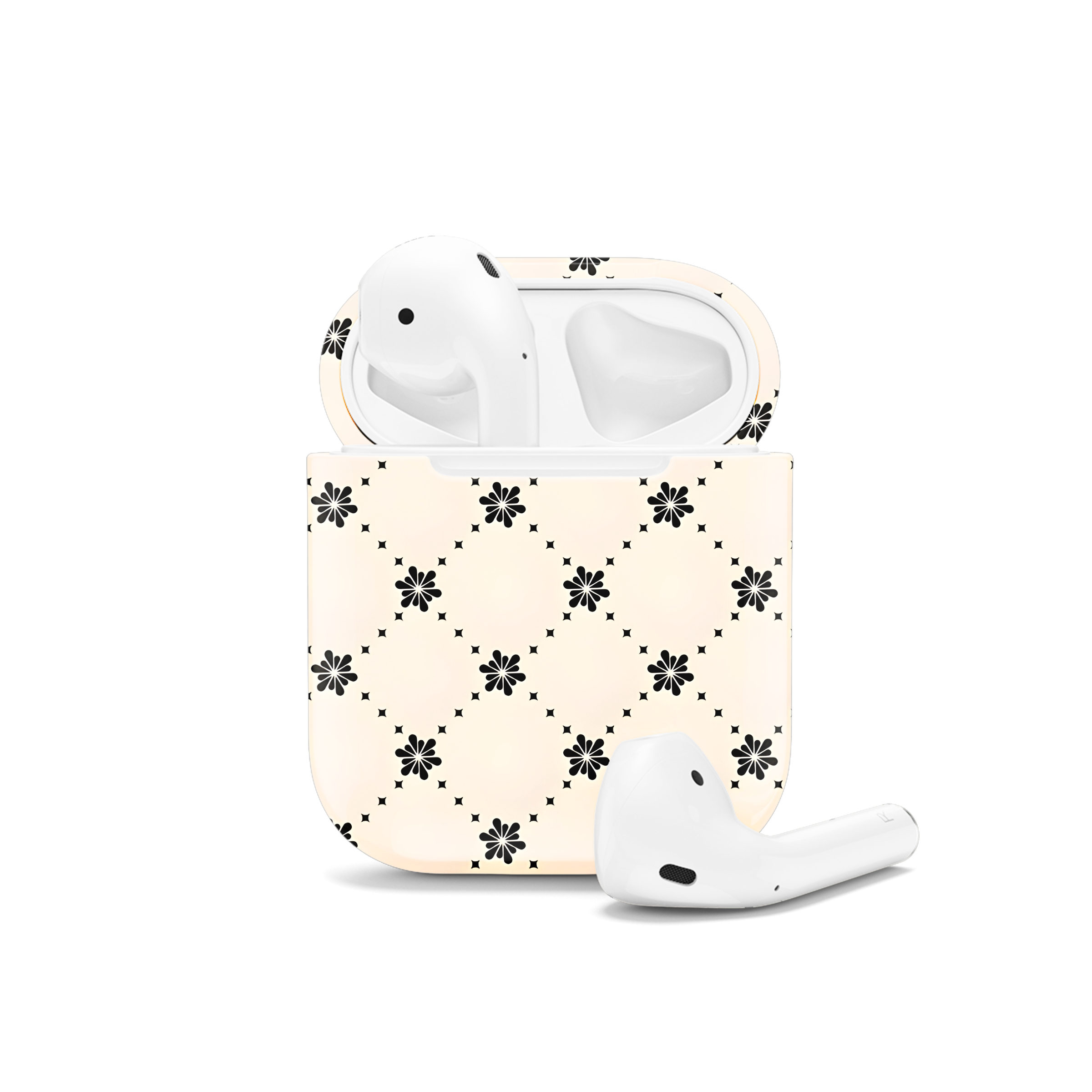 Floral Pattern Seamless AirPods Case AirPods Pro AirPods Pro 2 AirPods 3 AirPods 2 Glossy 2358