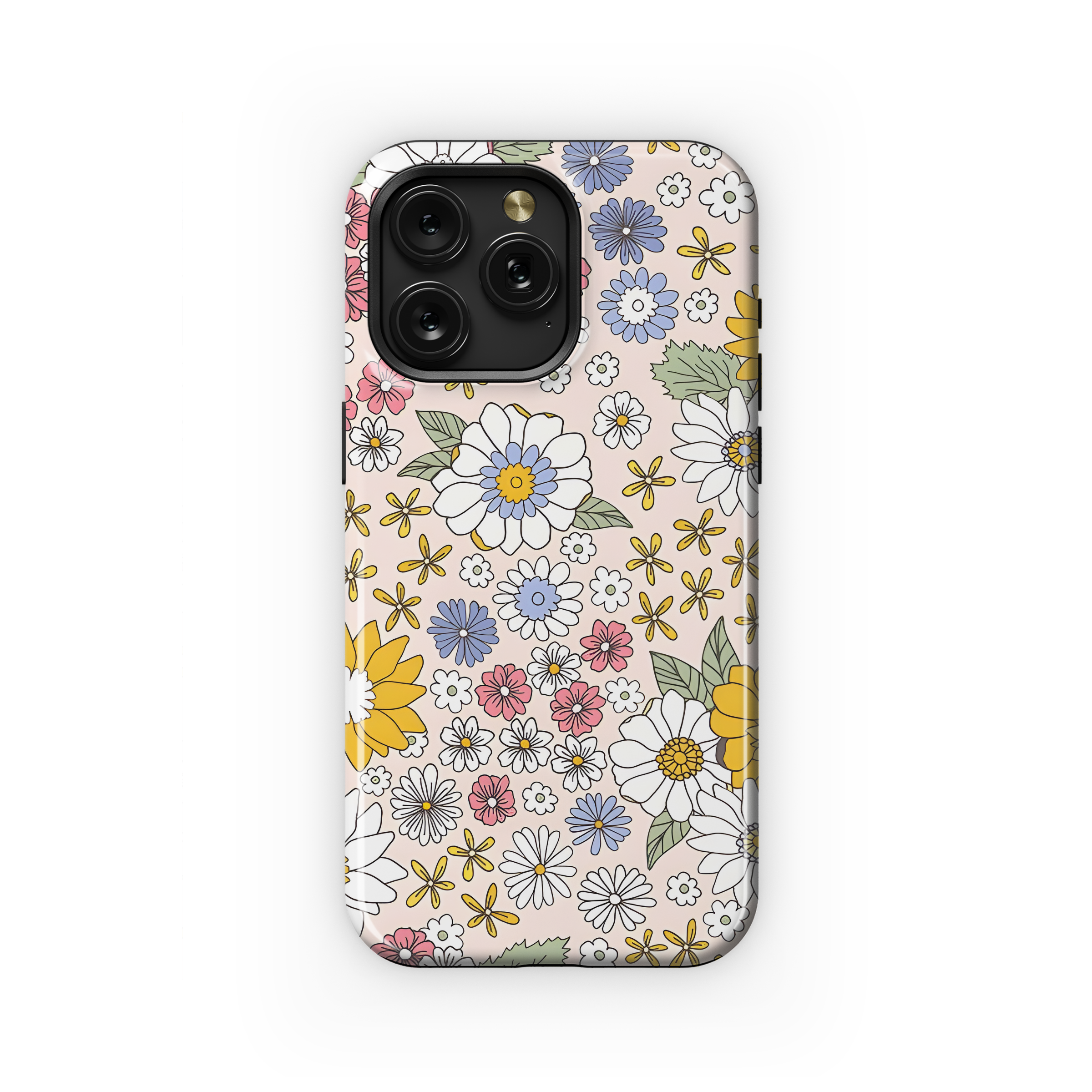 Floral seamless pattern boho Phone Case iPhone Samsung Cover Pixel 2483