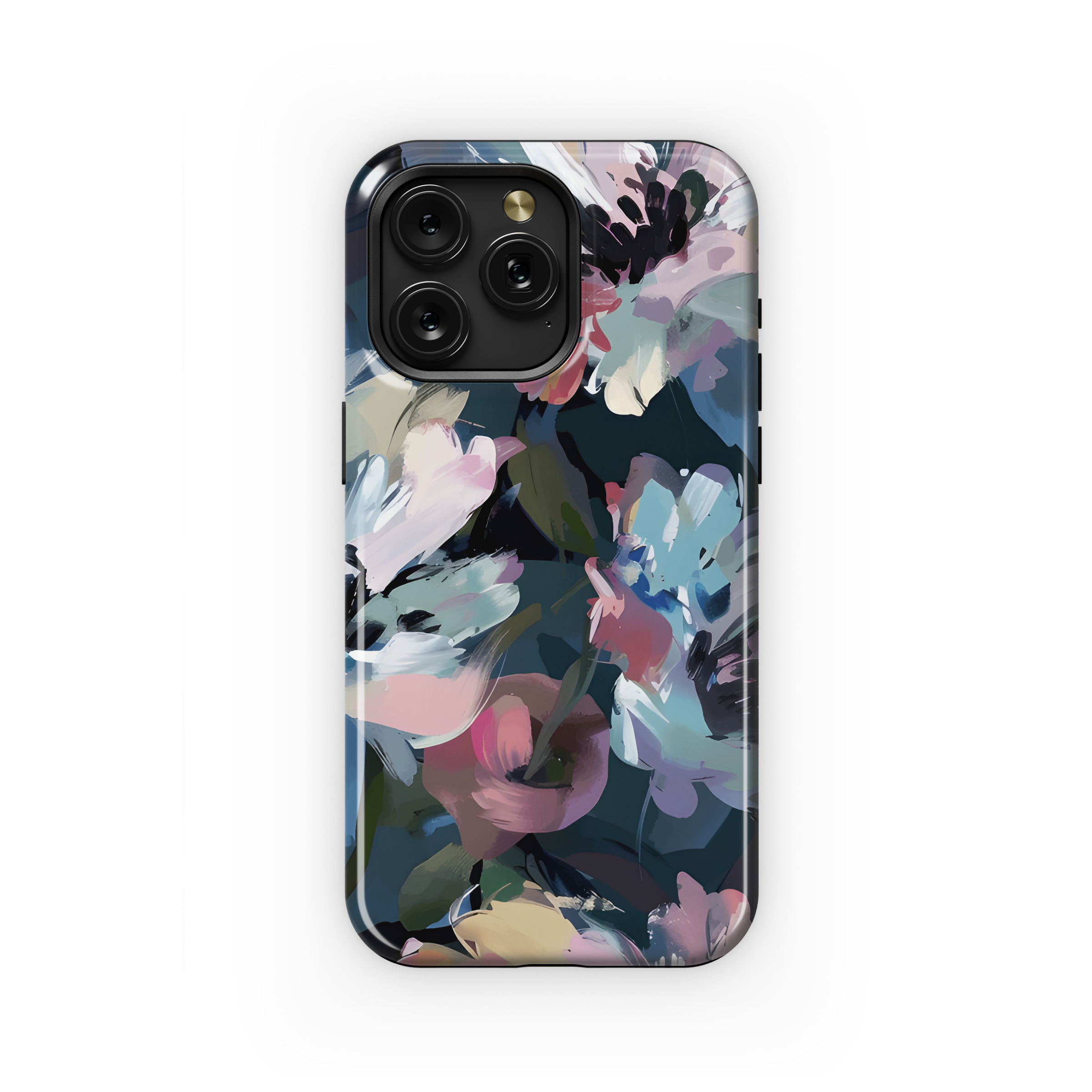 Floral Watercolor Pattern Phone Case iPhone Samsung Cover Pixel 2458